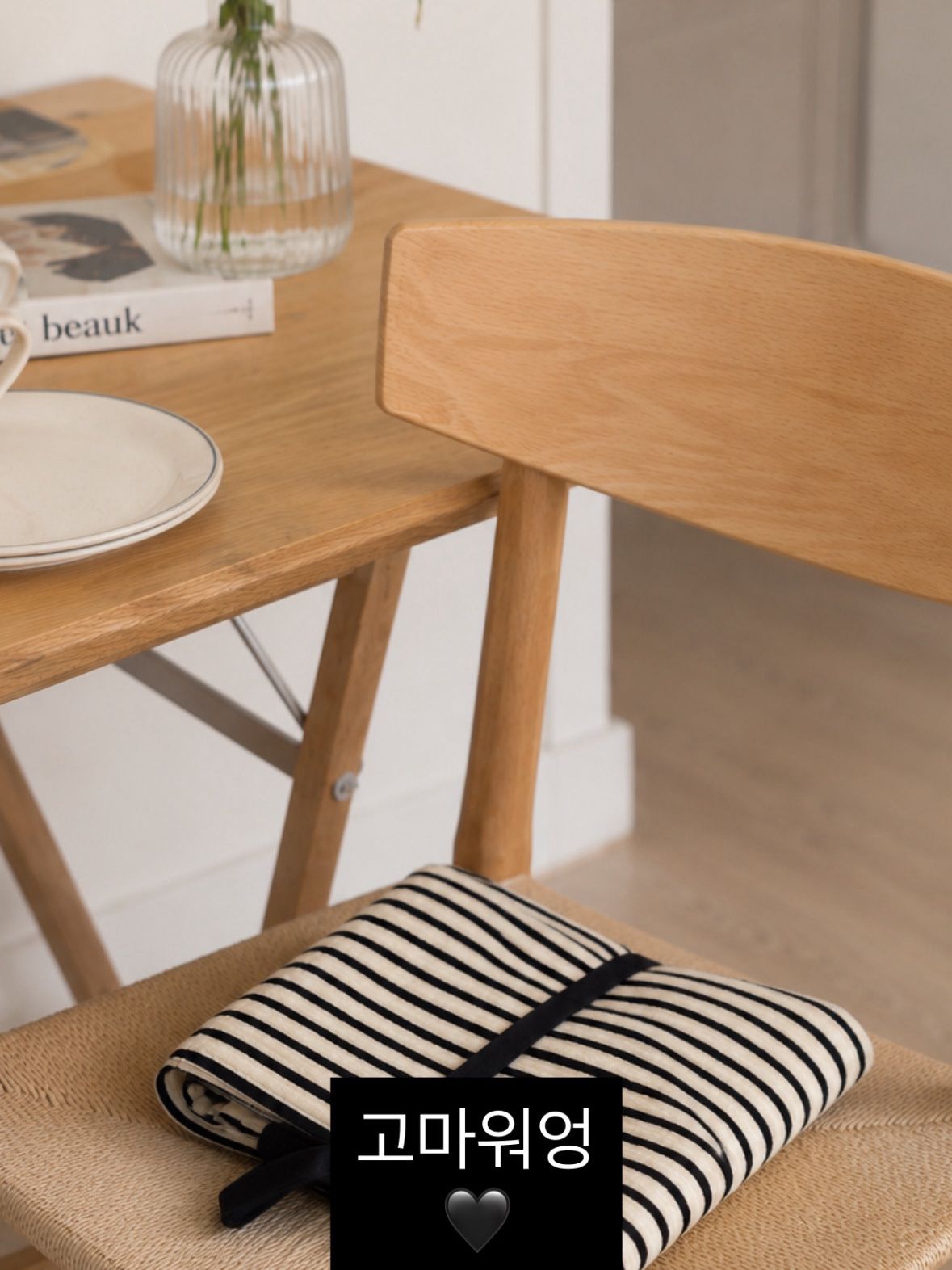 Striped Cotton Apron & Oven Mitt Set user photo