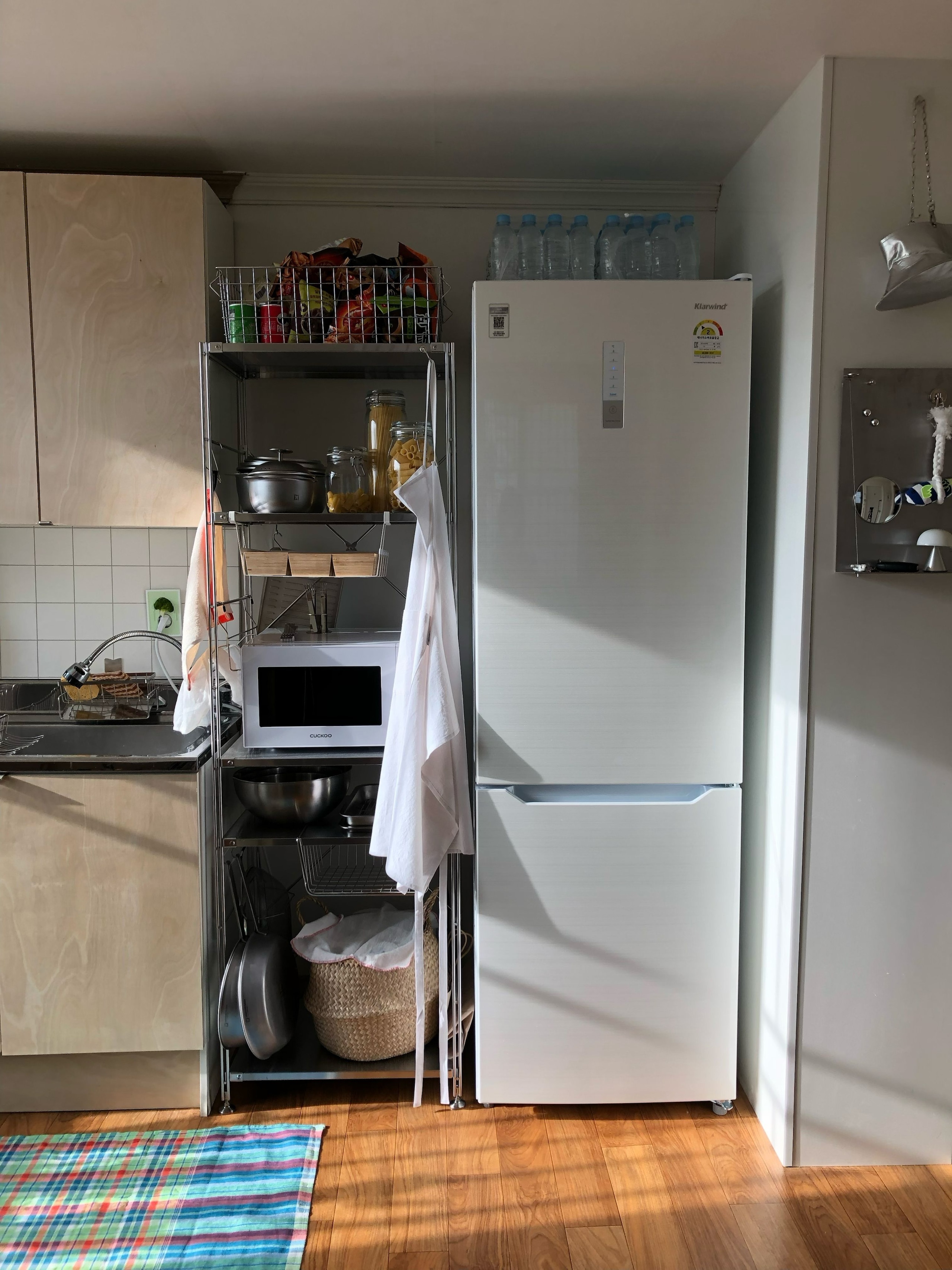 Magnetic Stainless Steel Wall Organizer user photo