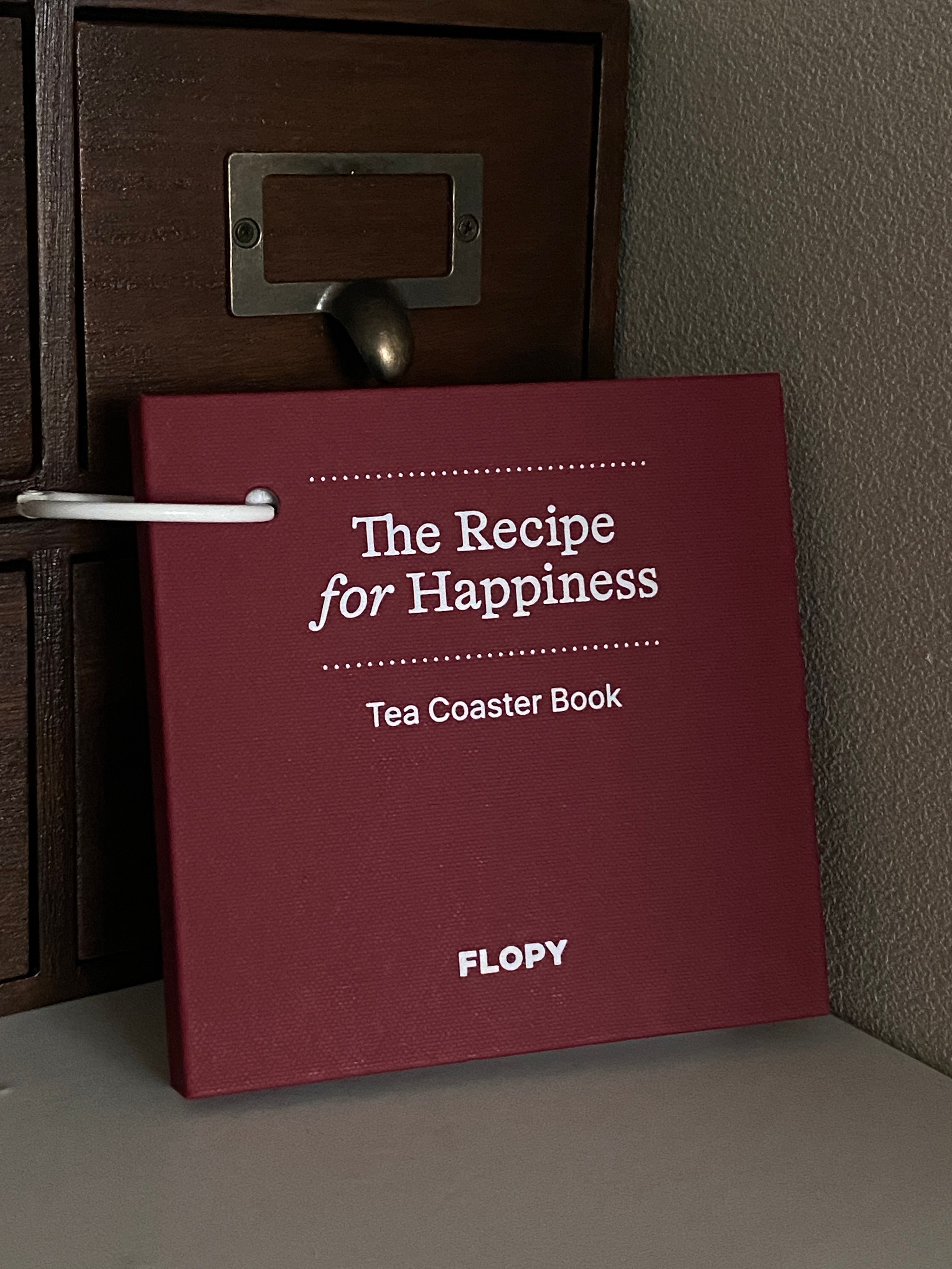 Recipe Coaster Book, Set of 4 user photo