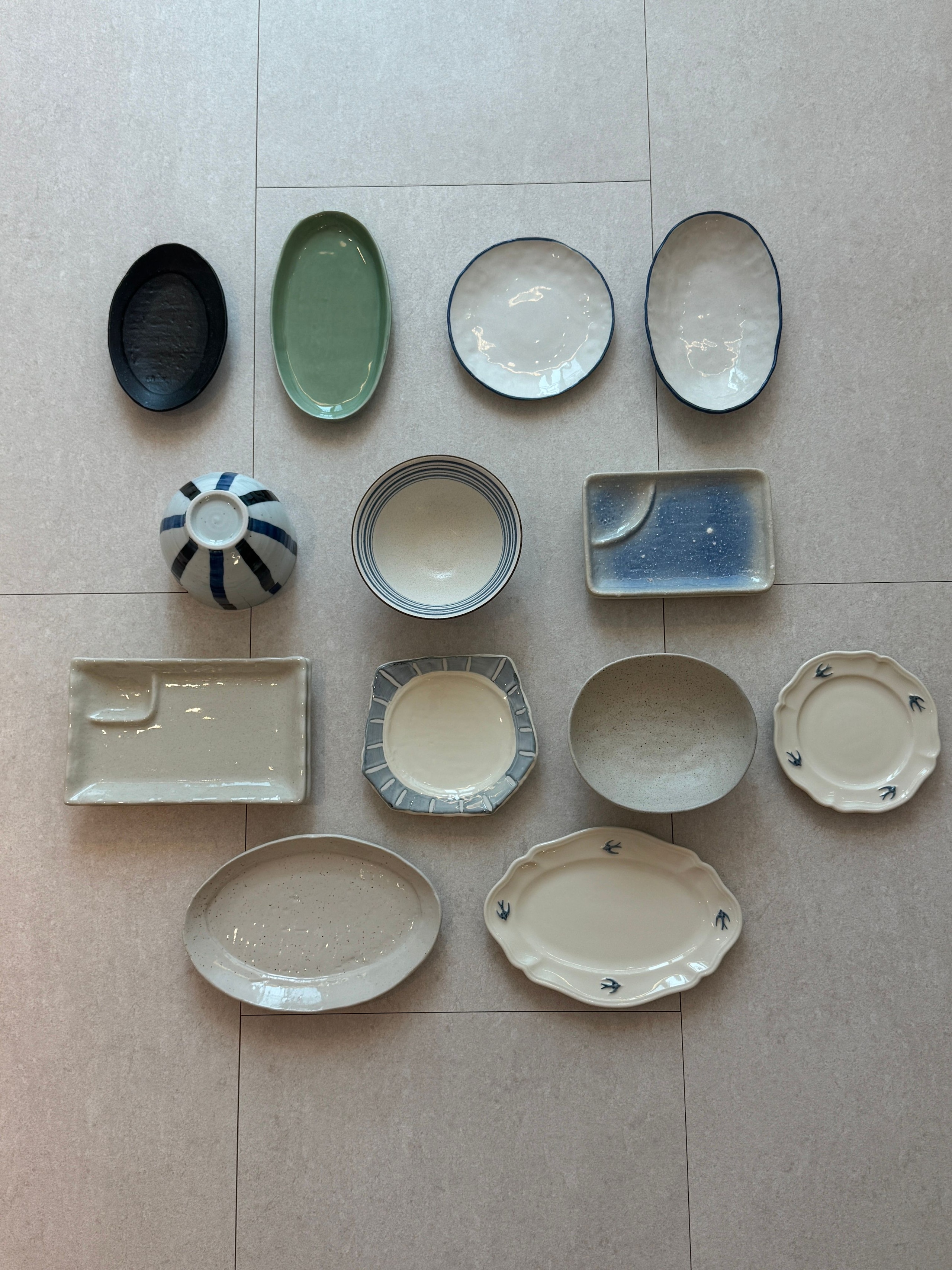Blue Speckled Divided Plate user photo