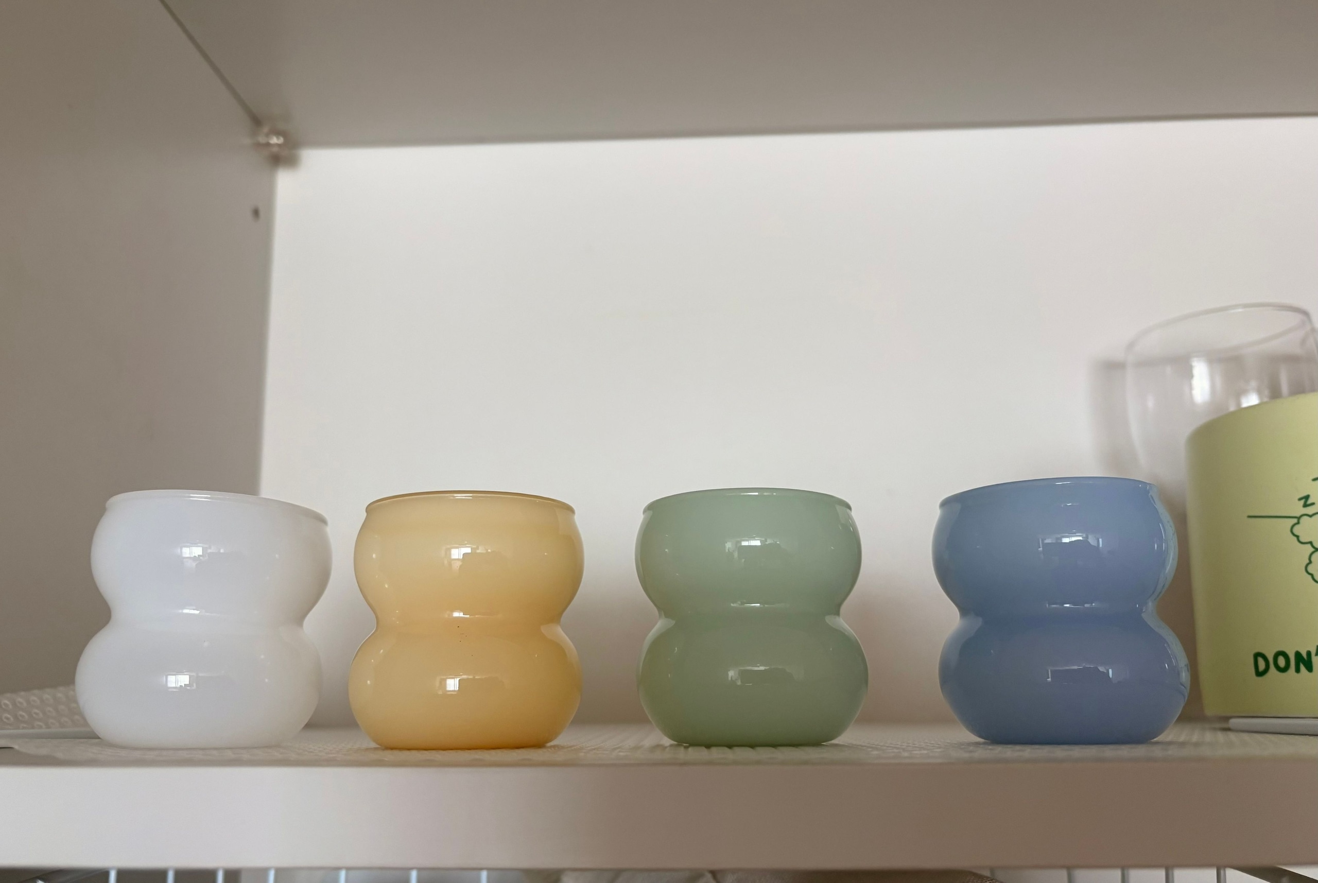 Newtige Milk Glass Soju & Sake Cup Set (4-Piece) user photo