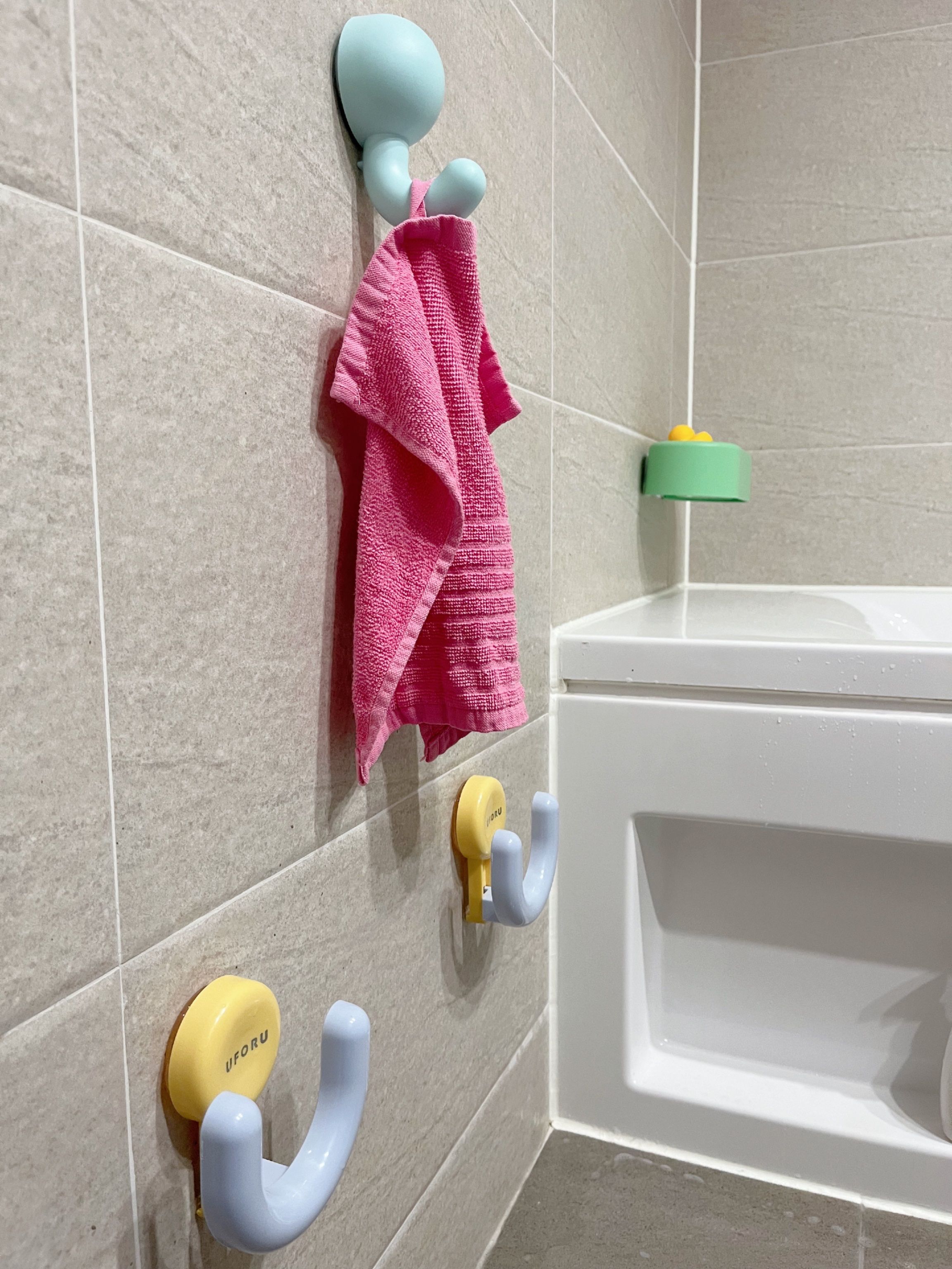 Pastel Pop Multipurpose Bathroom Hook user photo
