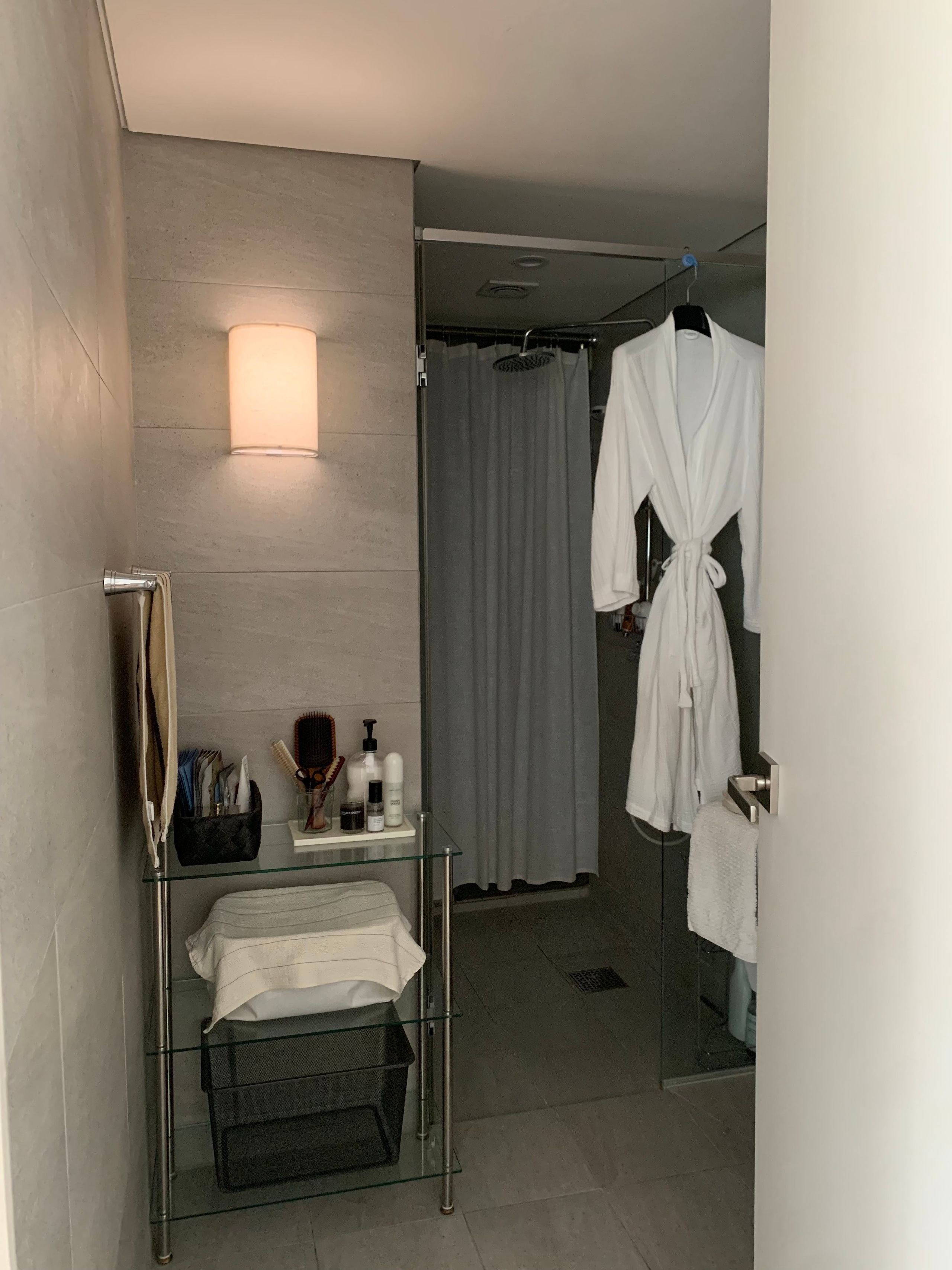3-Tier Stainless Steel Bathroom Corner Shelf user photo
