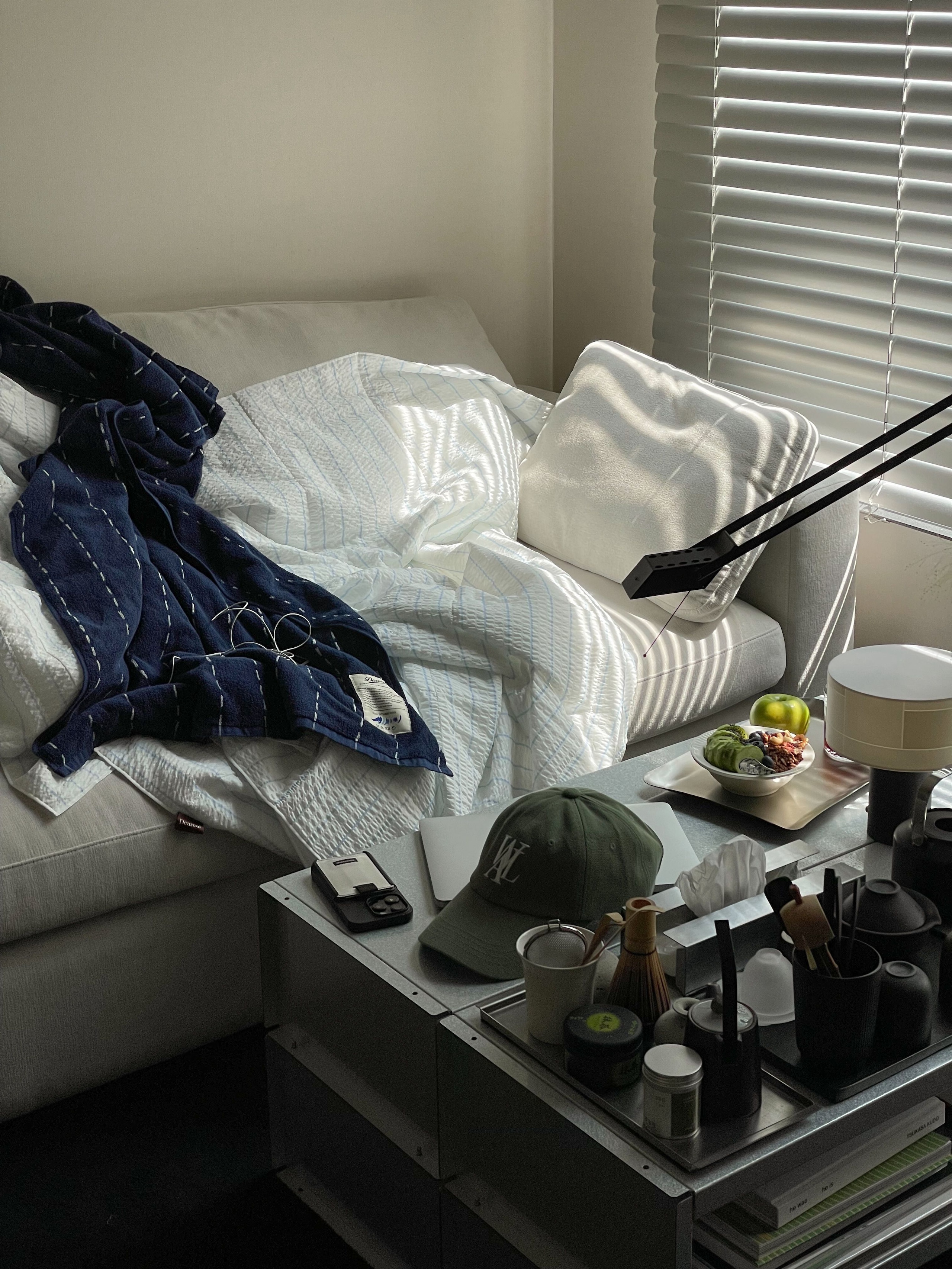 Denim Stitch Oversized Beach Bath Towel user photo
