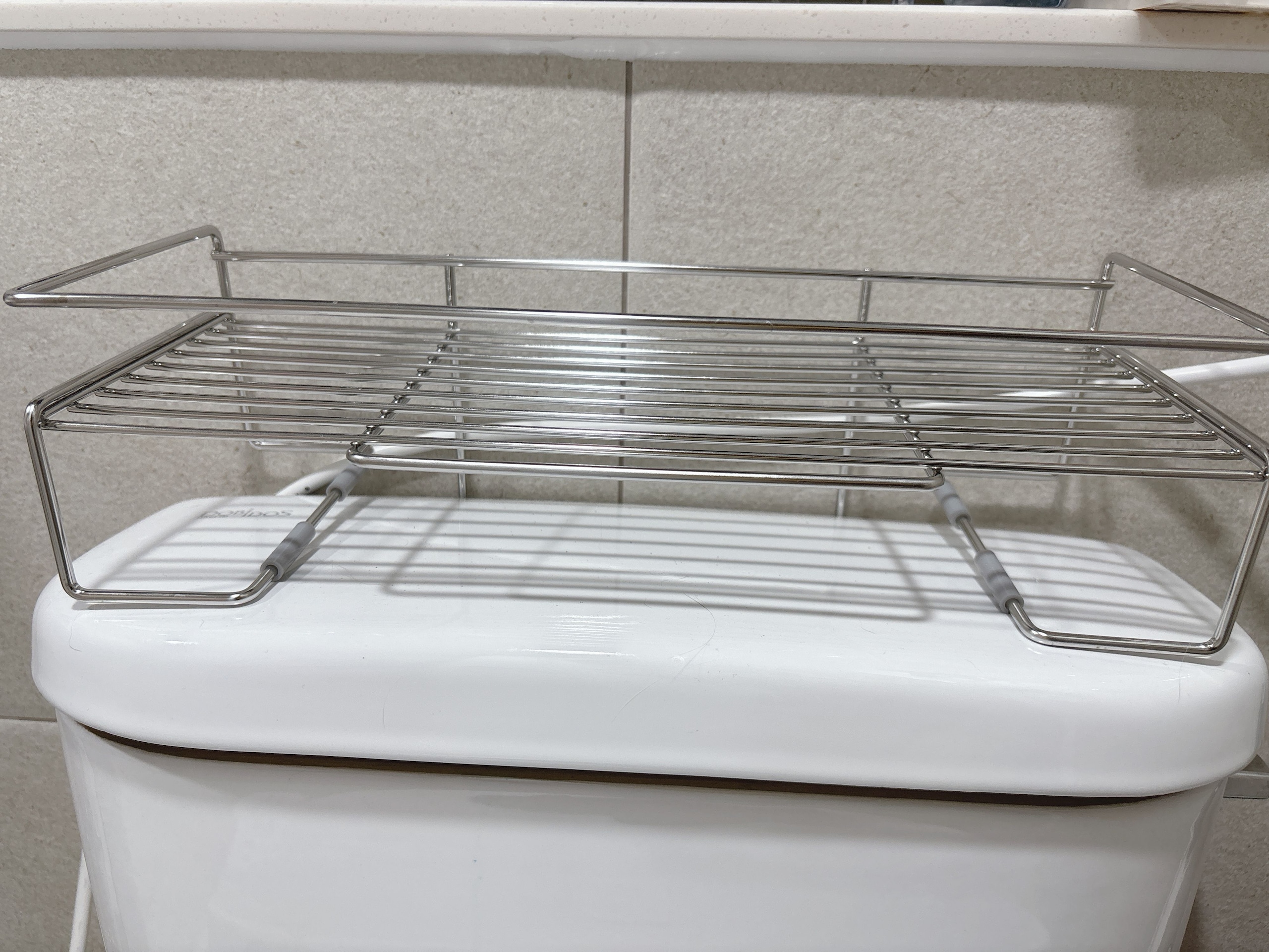 Over-Toilet Stainless Storage Shelf user photo
