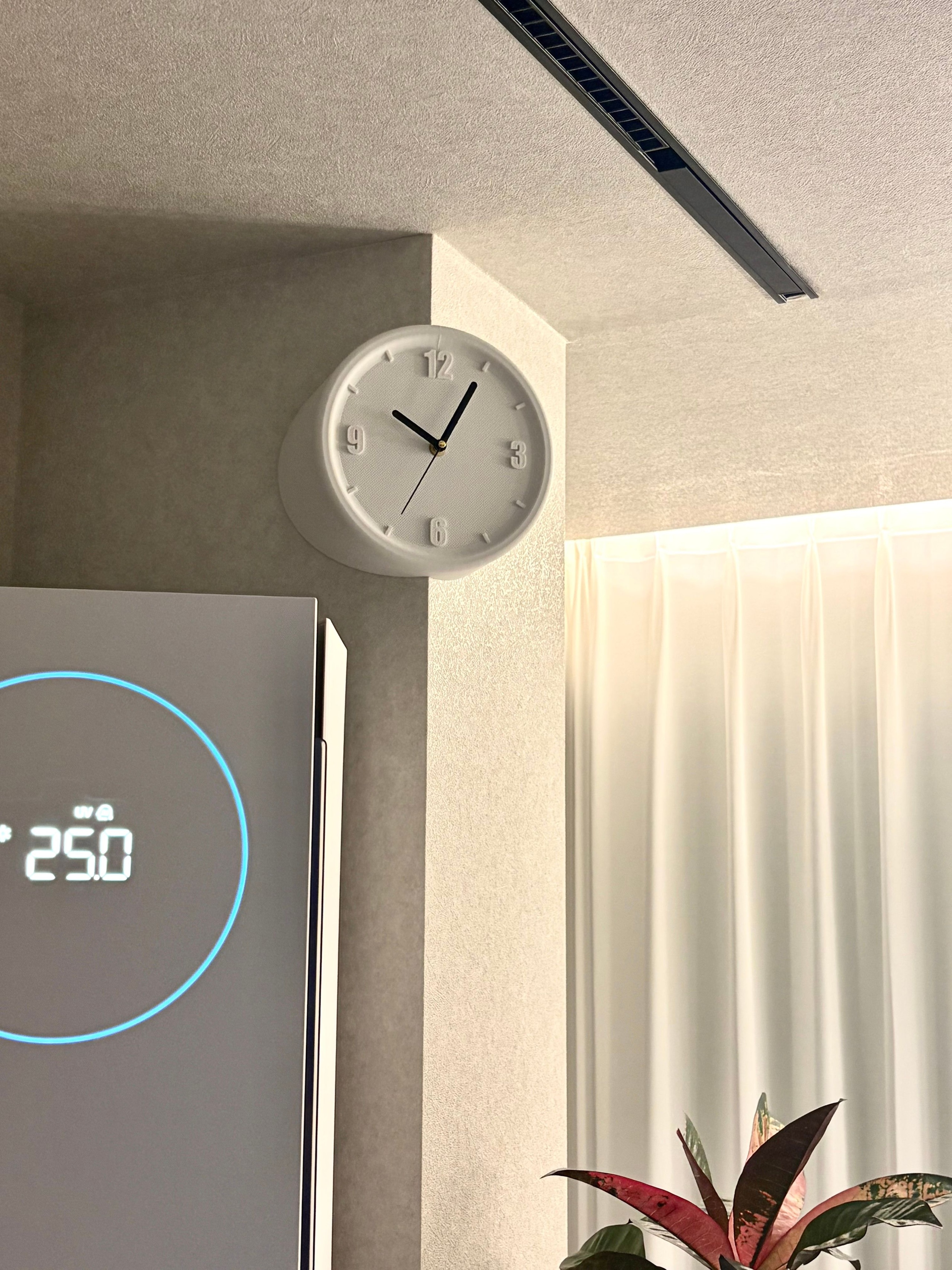 DIY Corner Wall Clock user photo