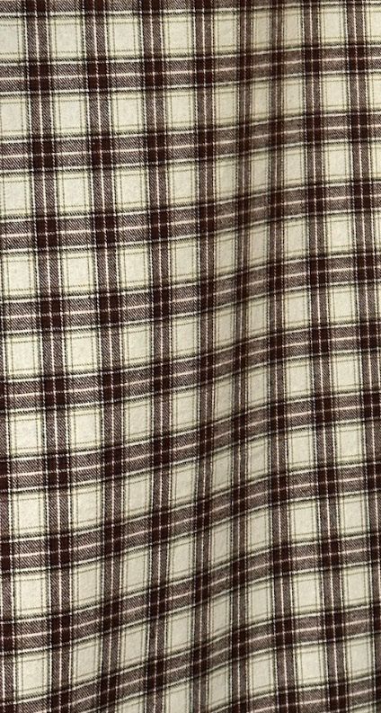 Cozy Brown Plaid Curtain user photo