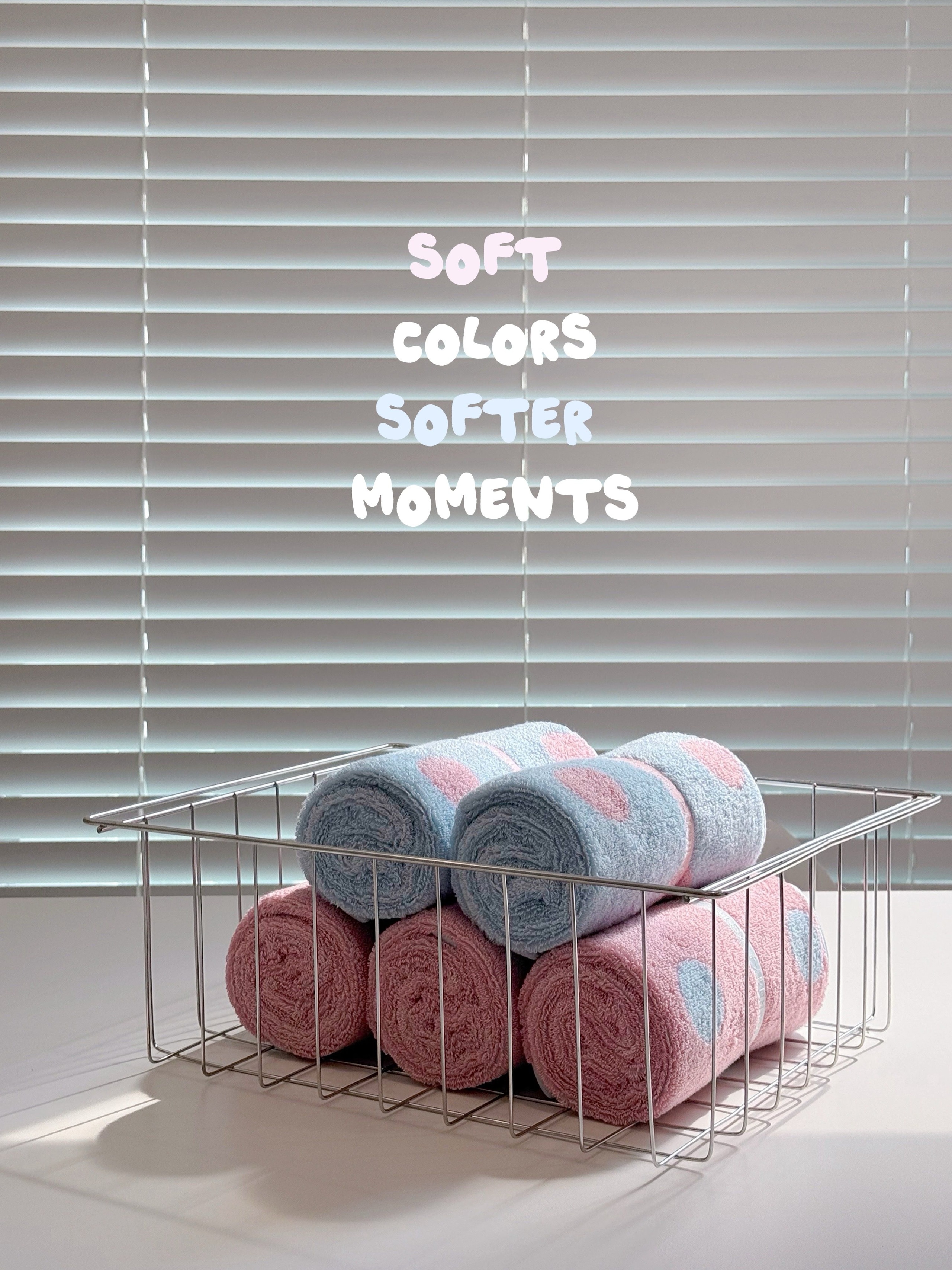Dot Cotton Candy Modal Tencel Banded Towel Set (5-Piece) user photo