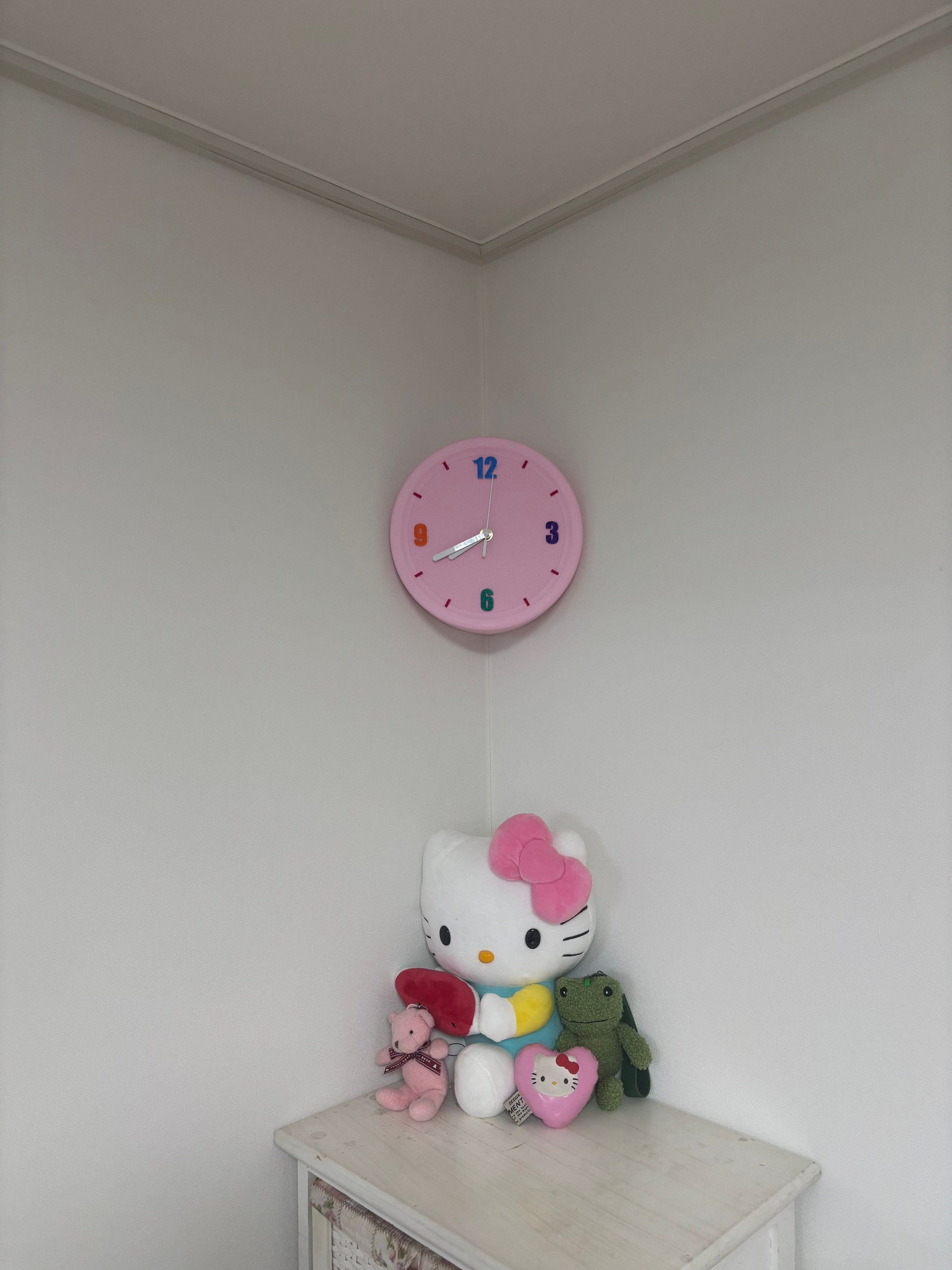 DIY Corner Wall Clock user photo
