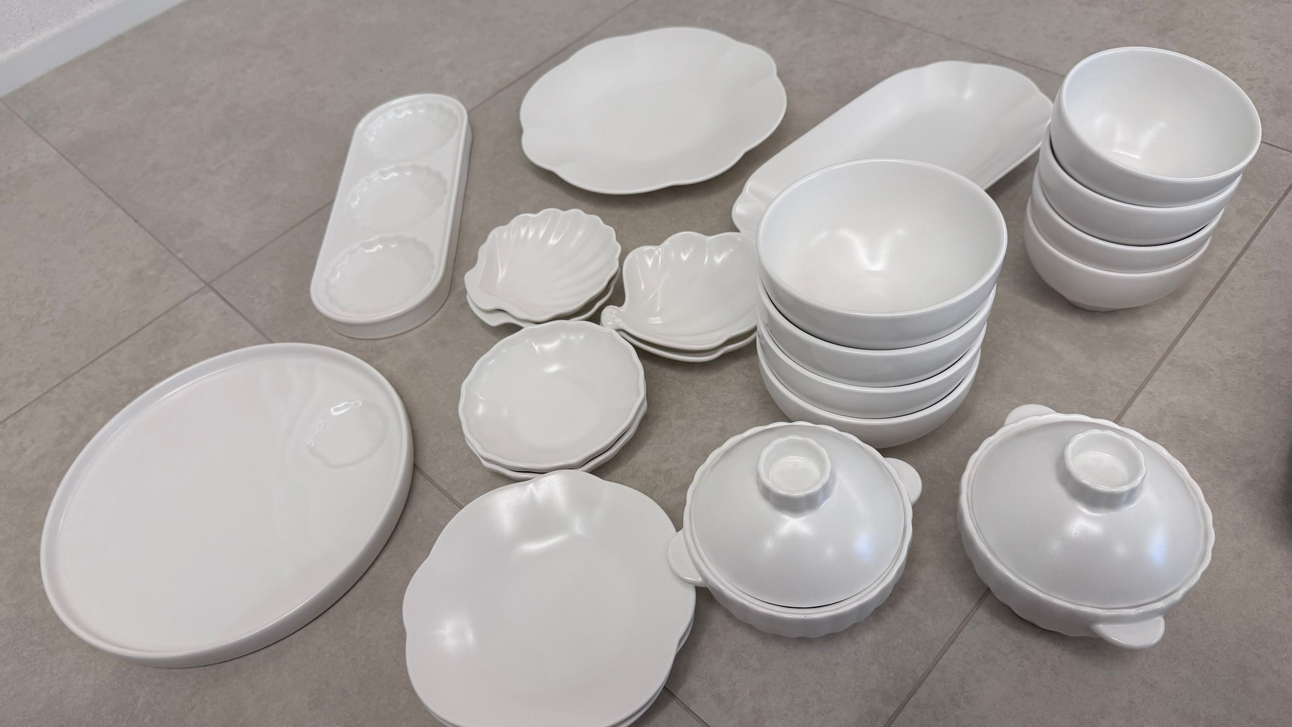 Soft tide collection Gyeol Shell Ceramic Plate user photo