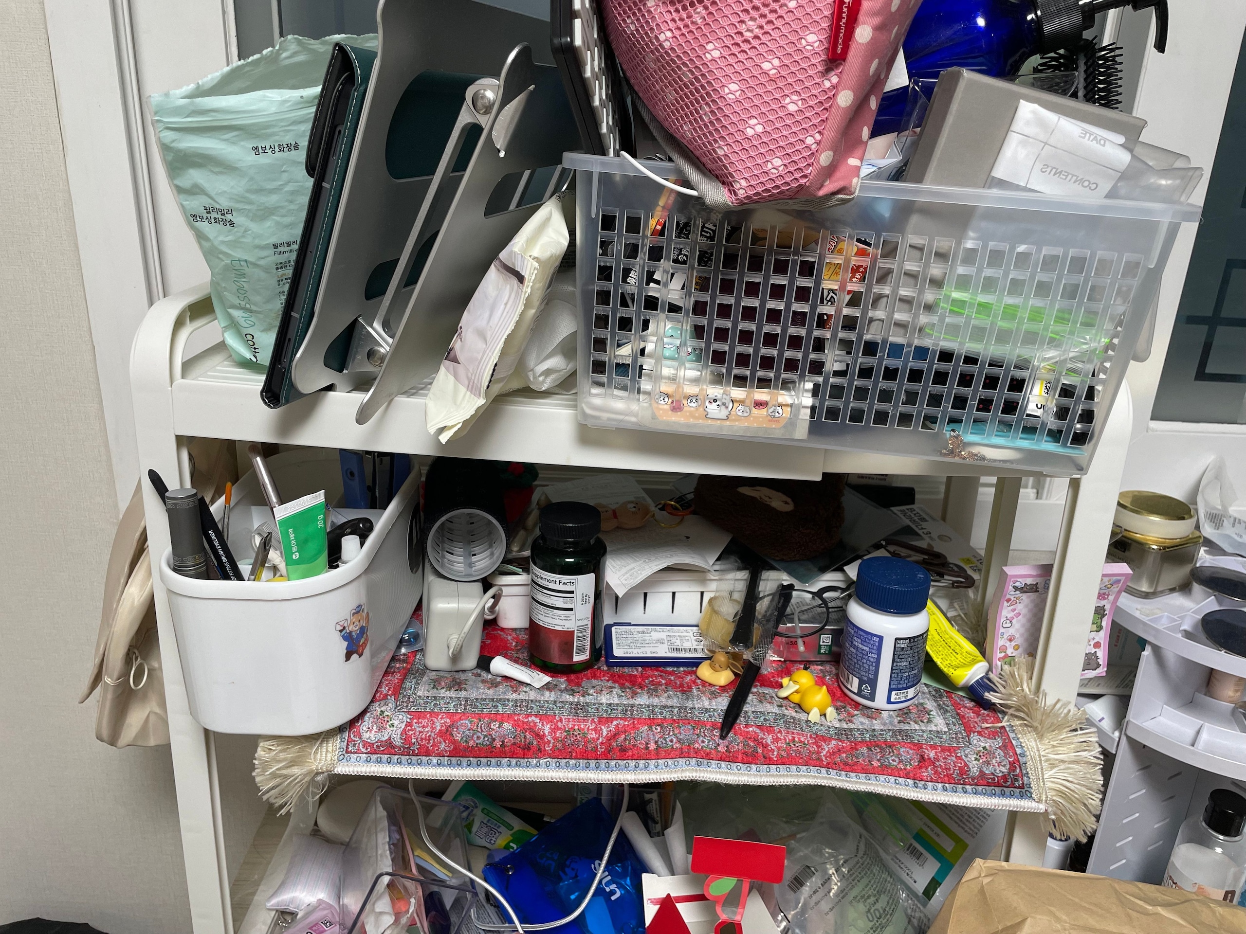 Adjustable Desk Storage Shelf (2-Tier) user photo
