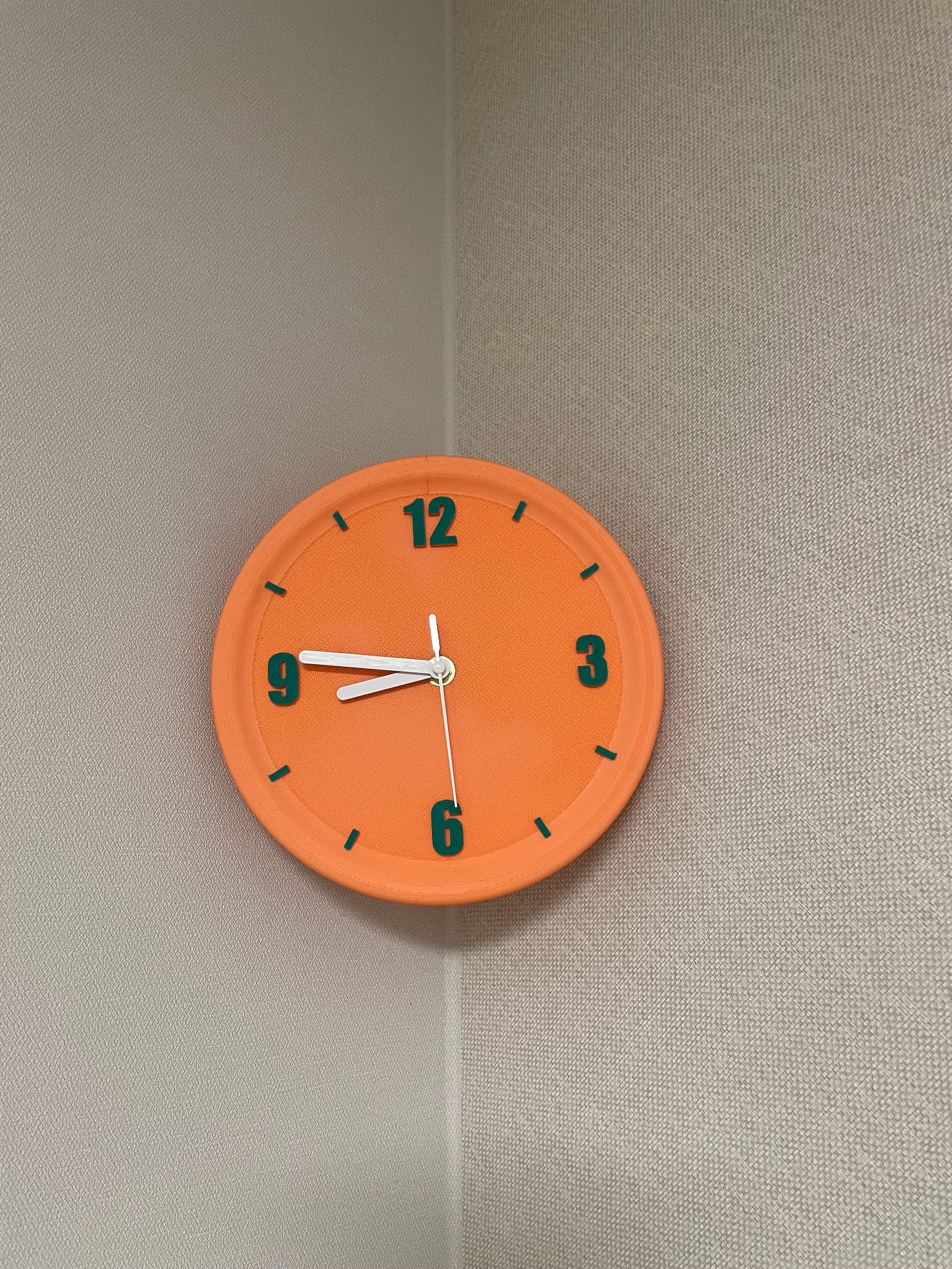 DIY Corner Wall Clock user photo