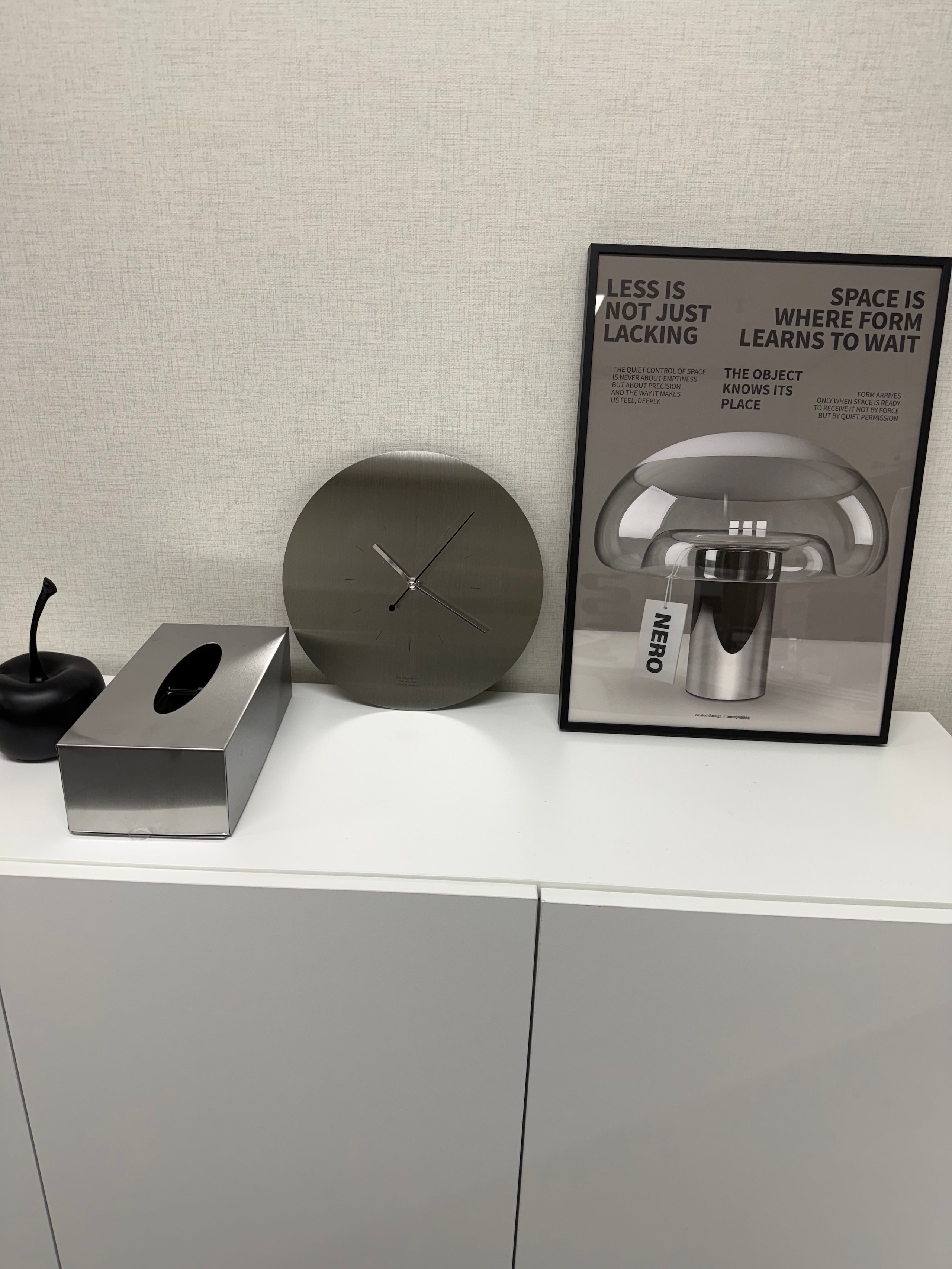 Orbit Stainless Steel Wall Clock user photo