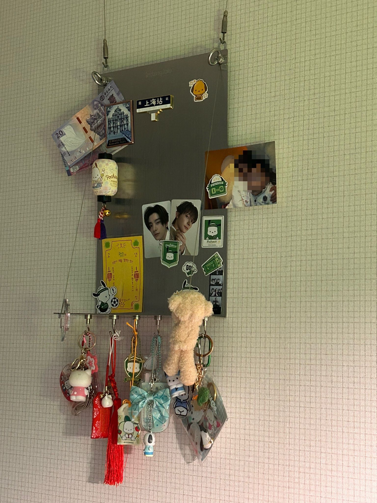 Magnetic Stainless Steel Wall Organizer user photo