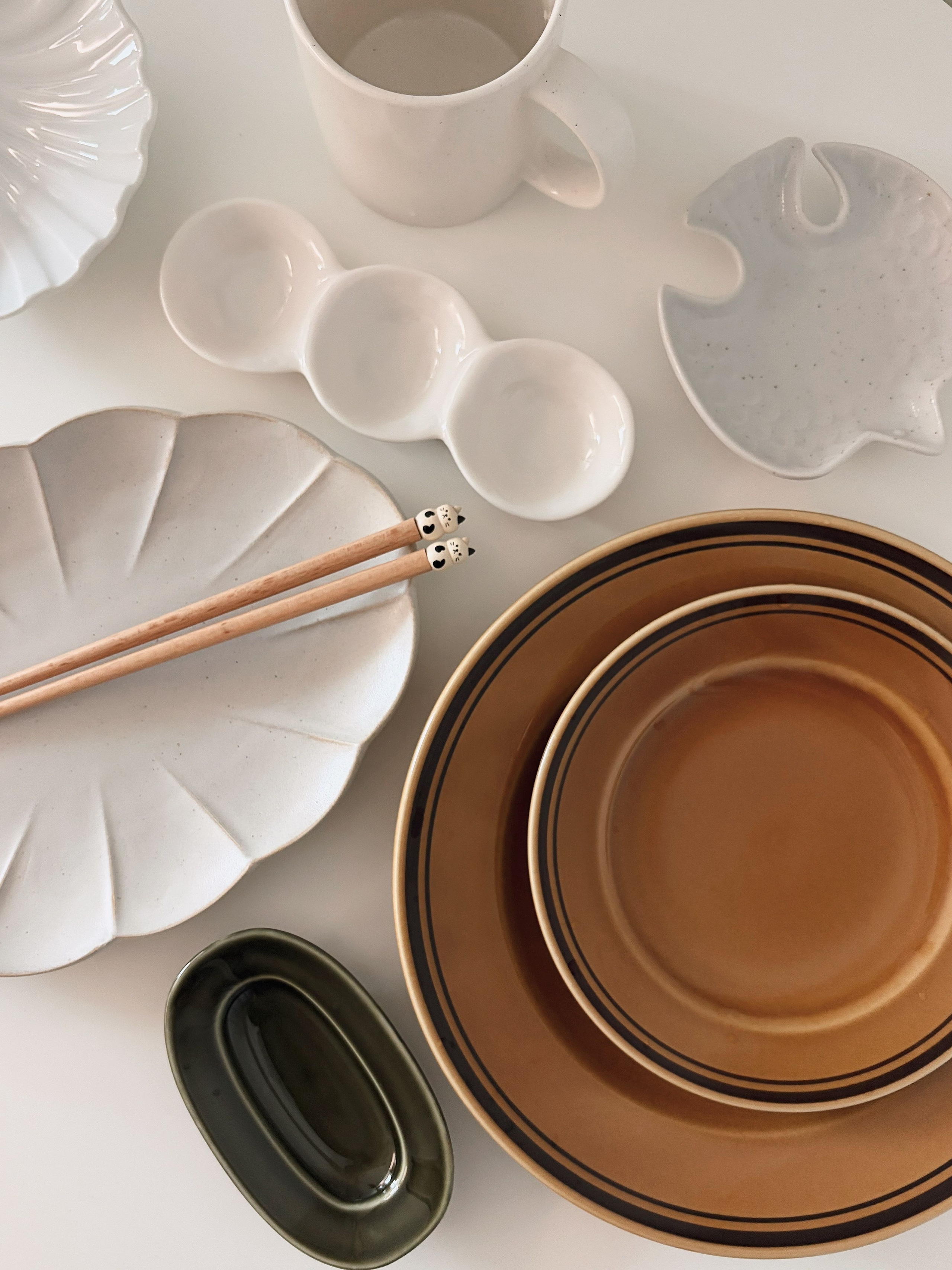 Pebbler 3-Section Divided Sauce Dish user photo