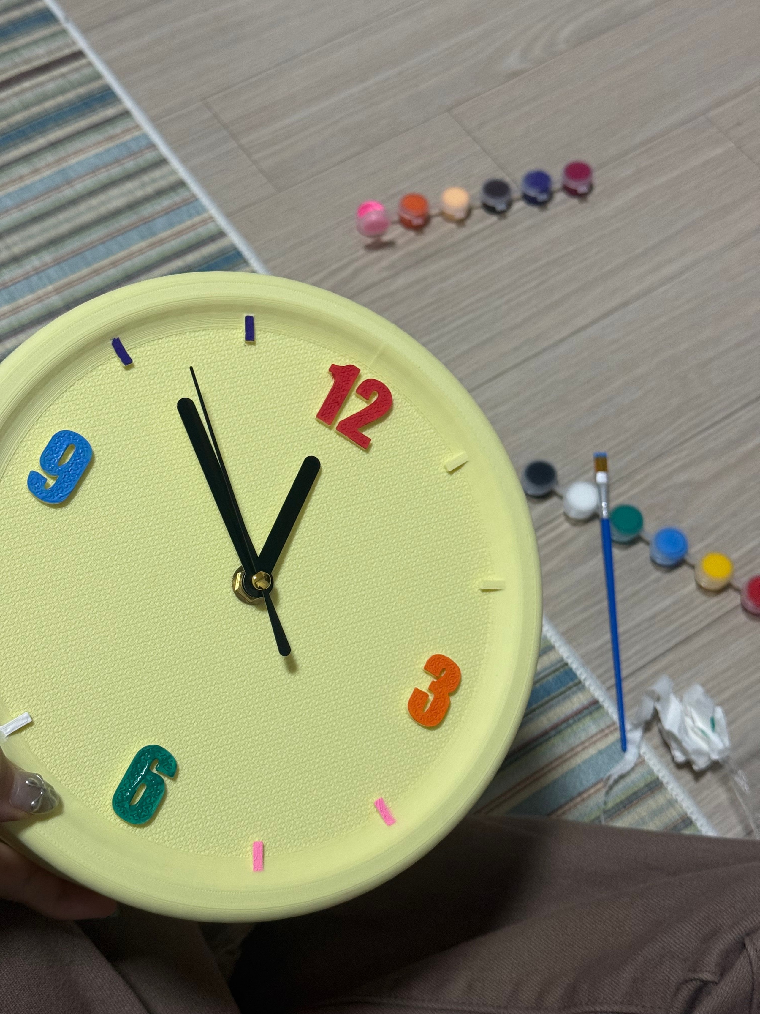 DIY Corner Wall Clock user photo