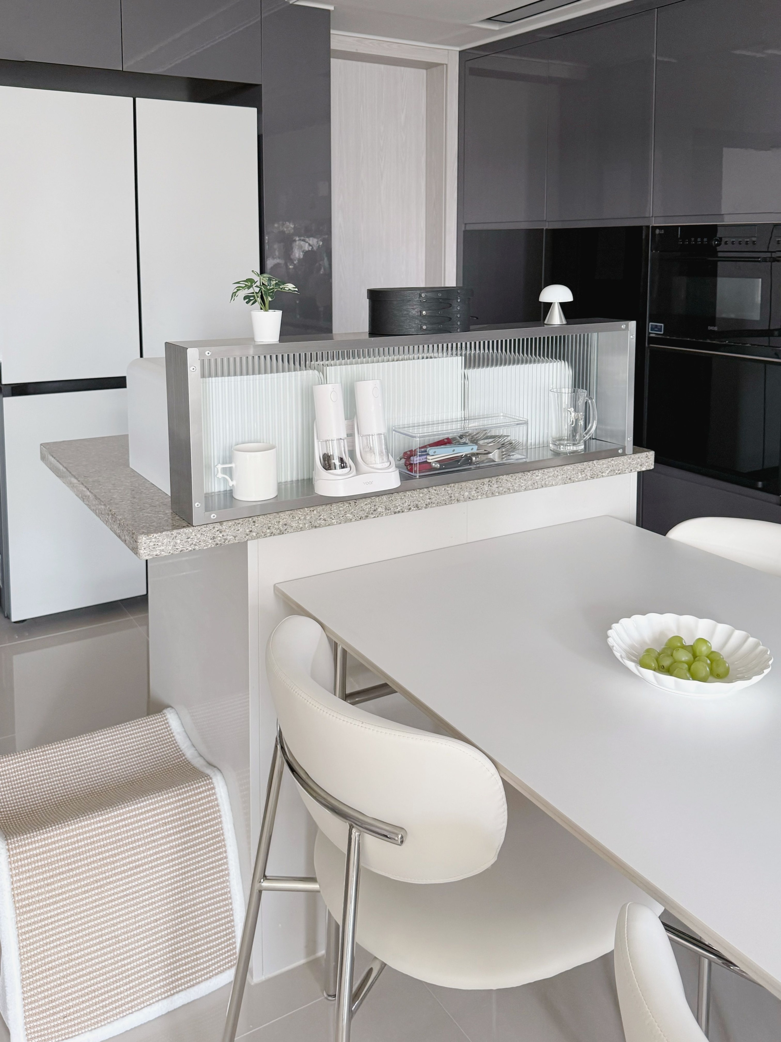 SUS304 Stainless Steel Island Partition user photo