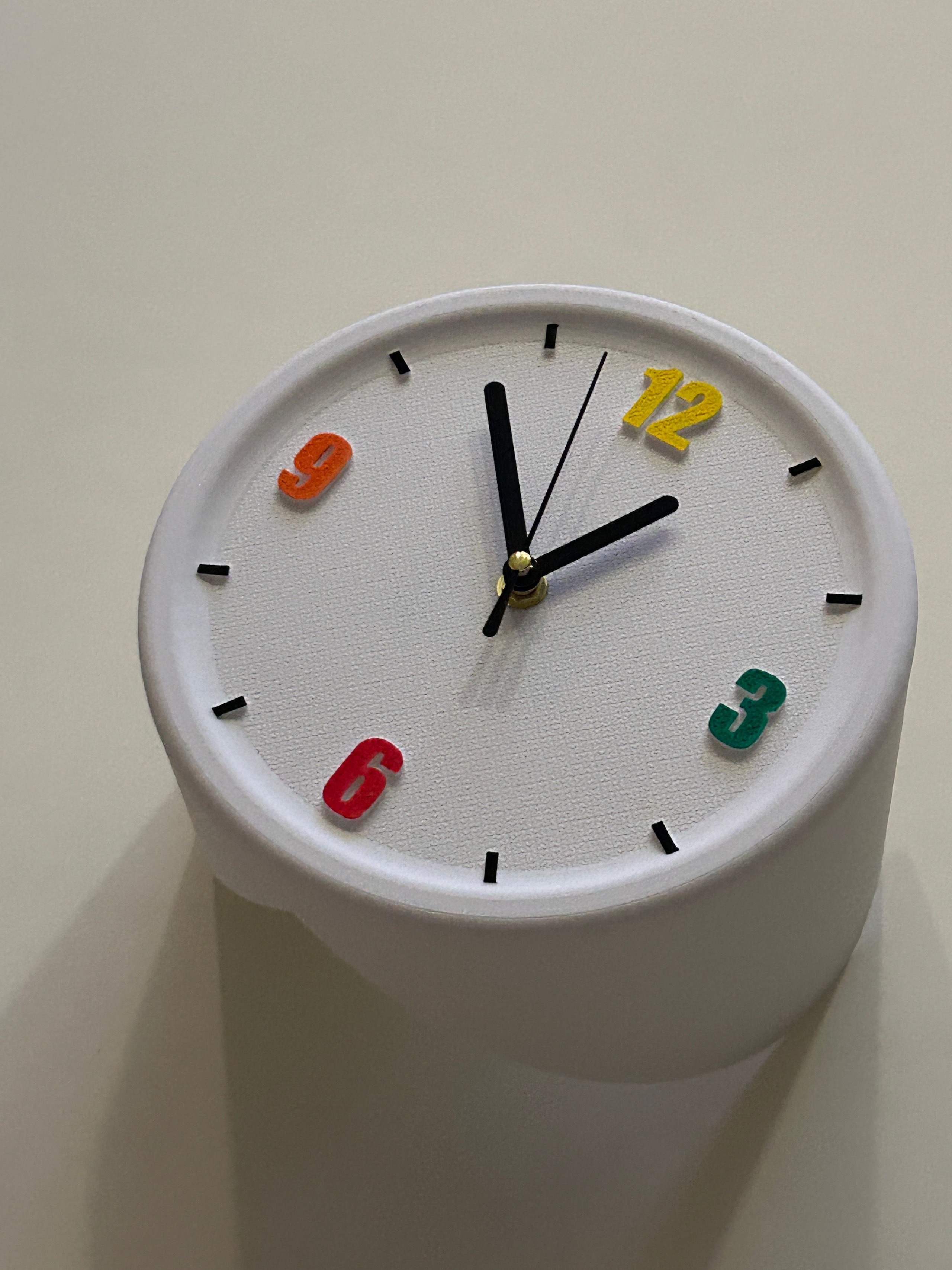 DIY Corner Wall Clock user photo