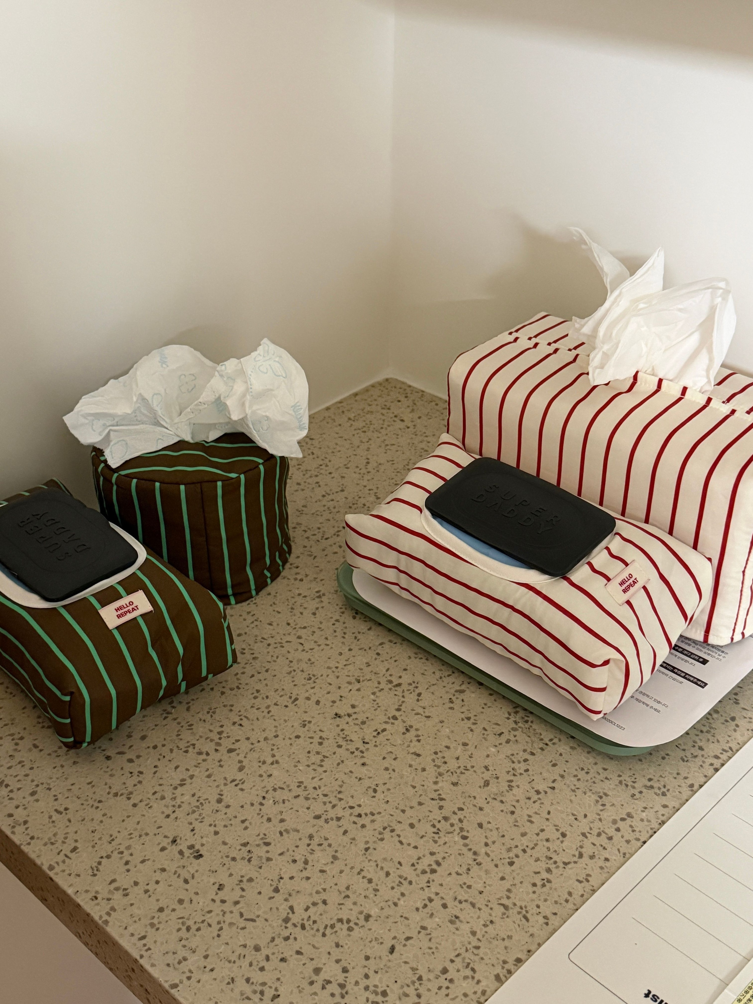 Stripe Quilted Toilet Paper Cover user photo