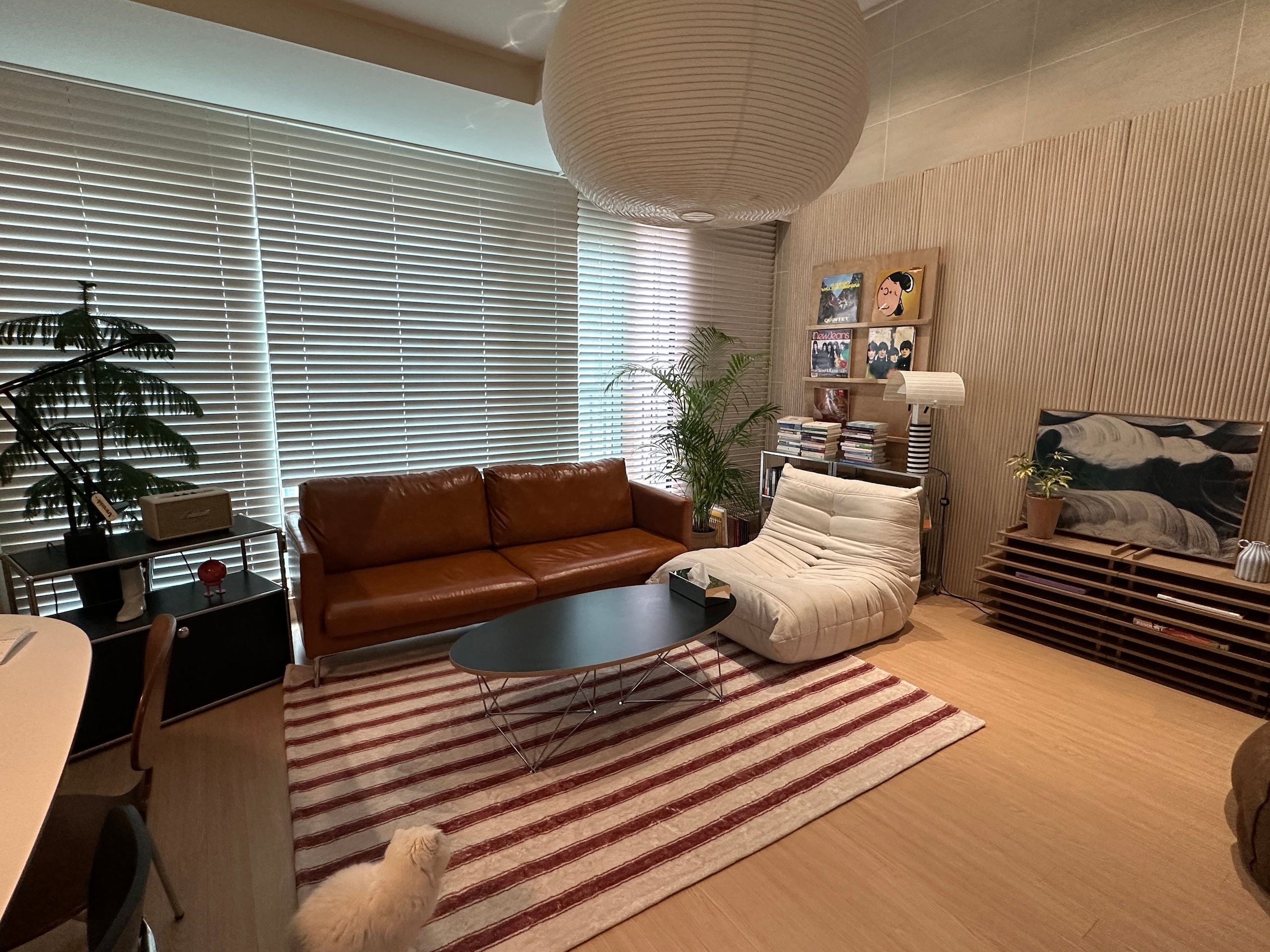 Red Stripe Pattern Rug user photo