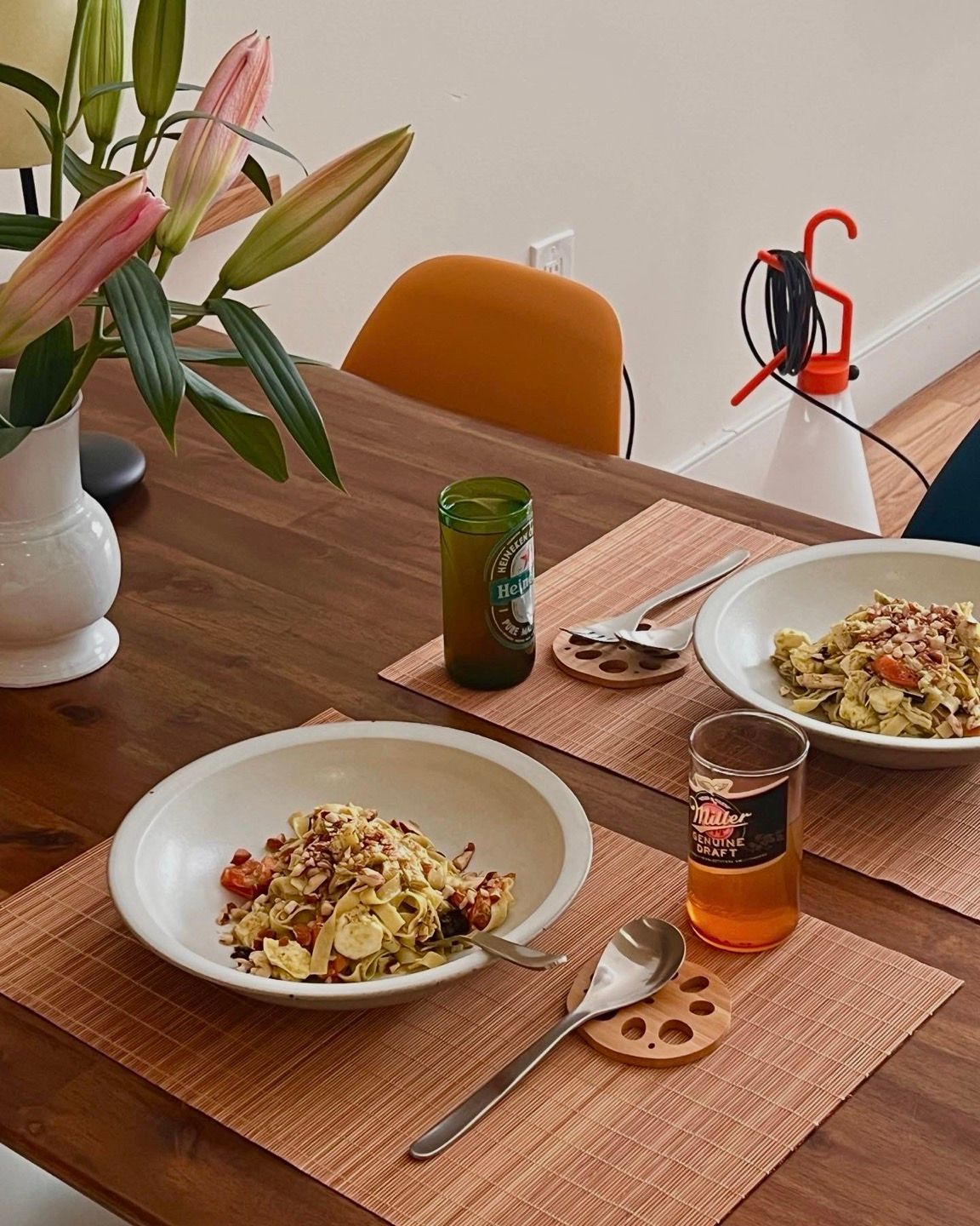 Wood Lotus Root Spoon Rest & Coaster Set (2-Piece) user photo