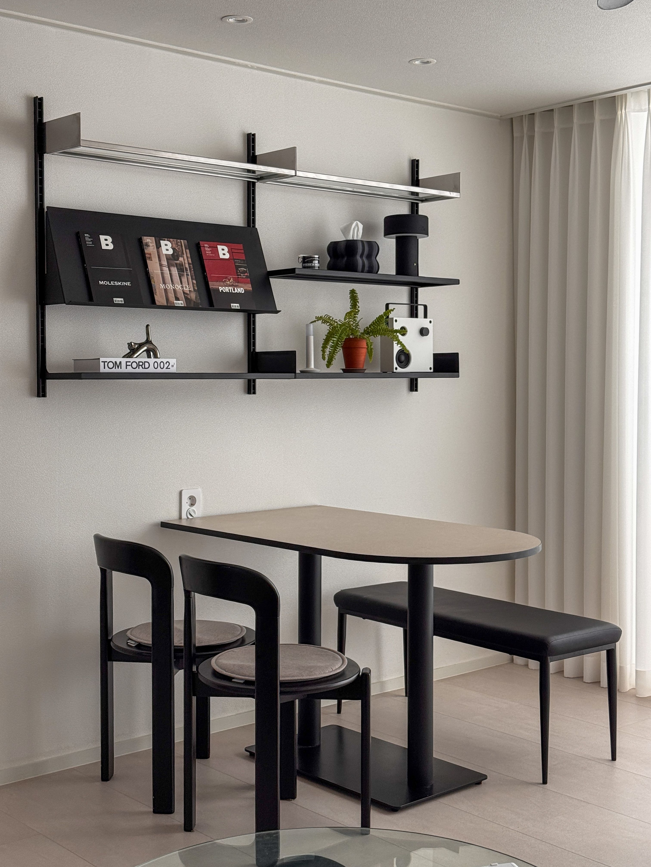 Solid Wood Curve Back Dining Chair user photo