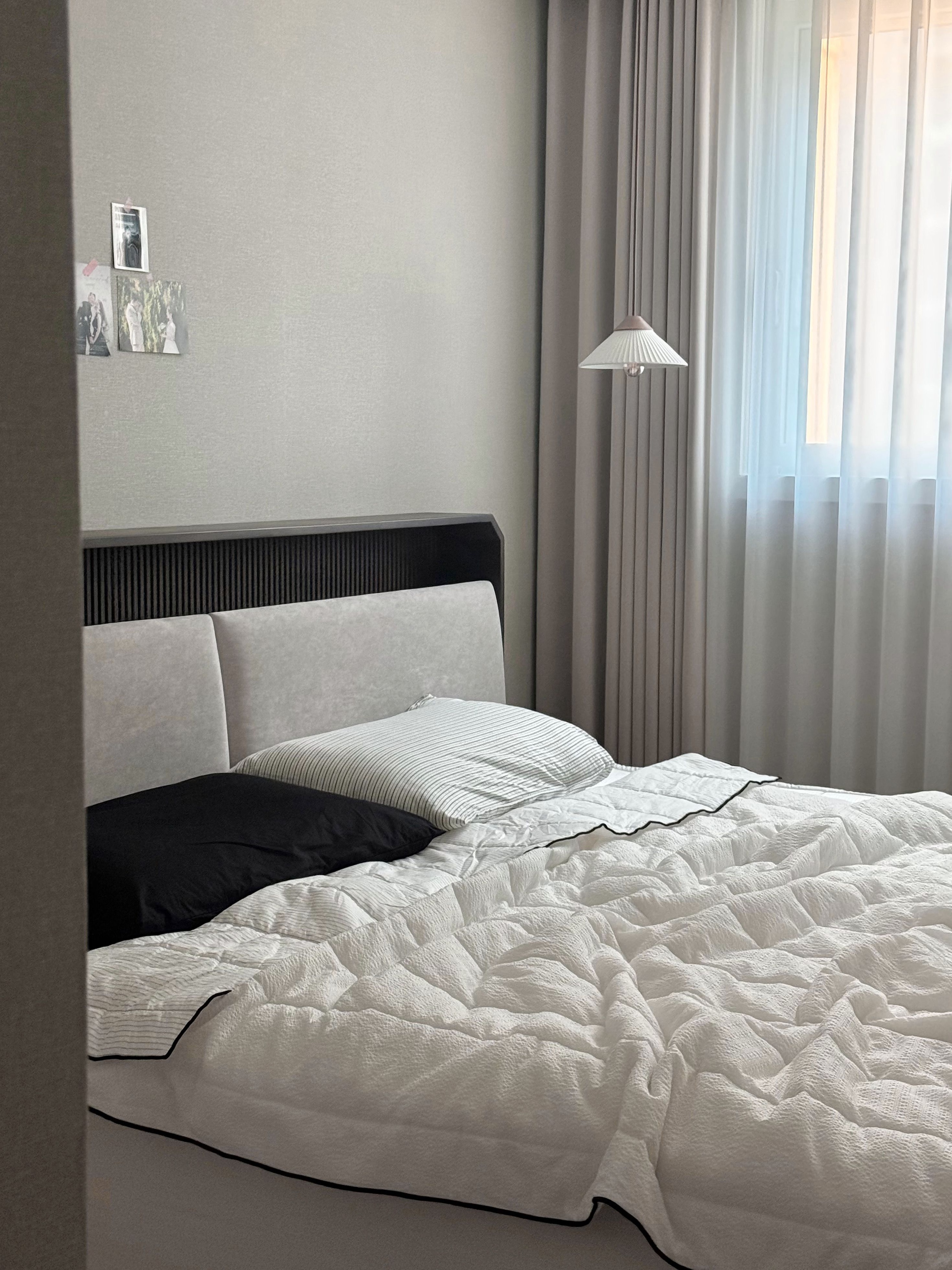 Ian Stripe Cooling Reversible Summer Comforter user photo