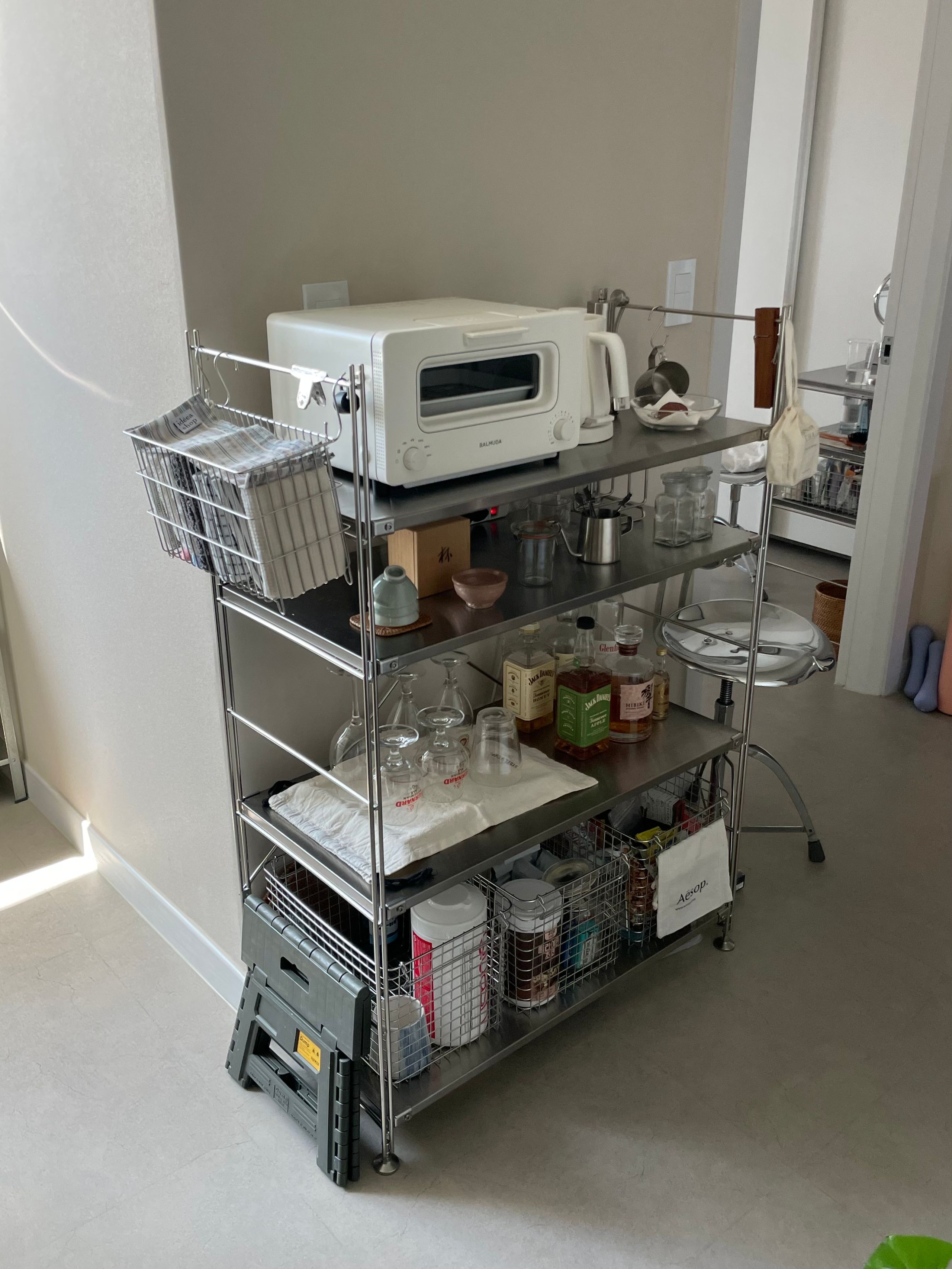 無印良品 ステンレスワイヤーバスケット［7サイズ］ | 収納・整理用品