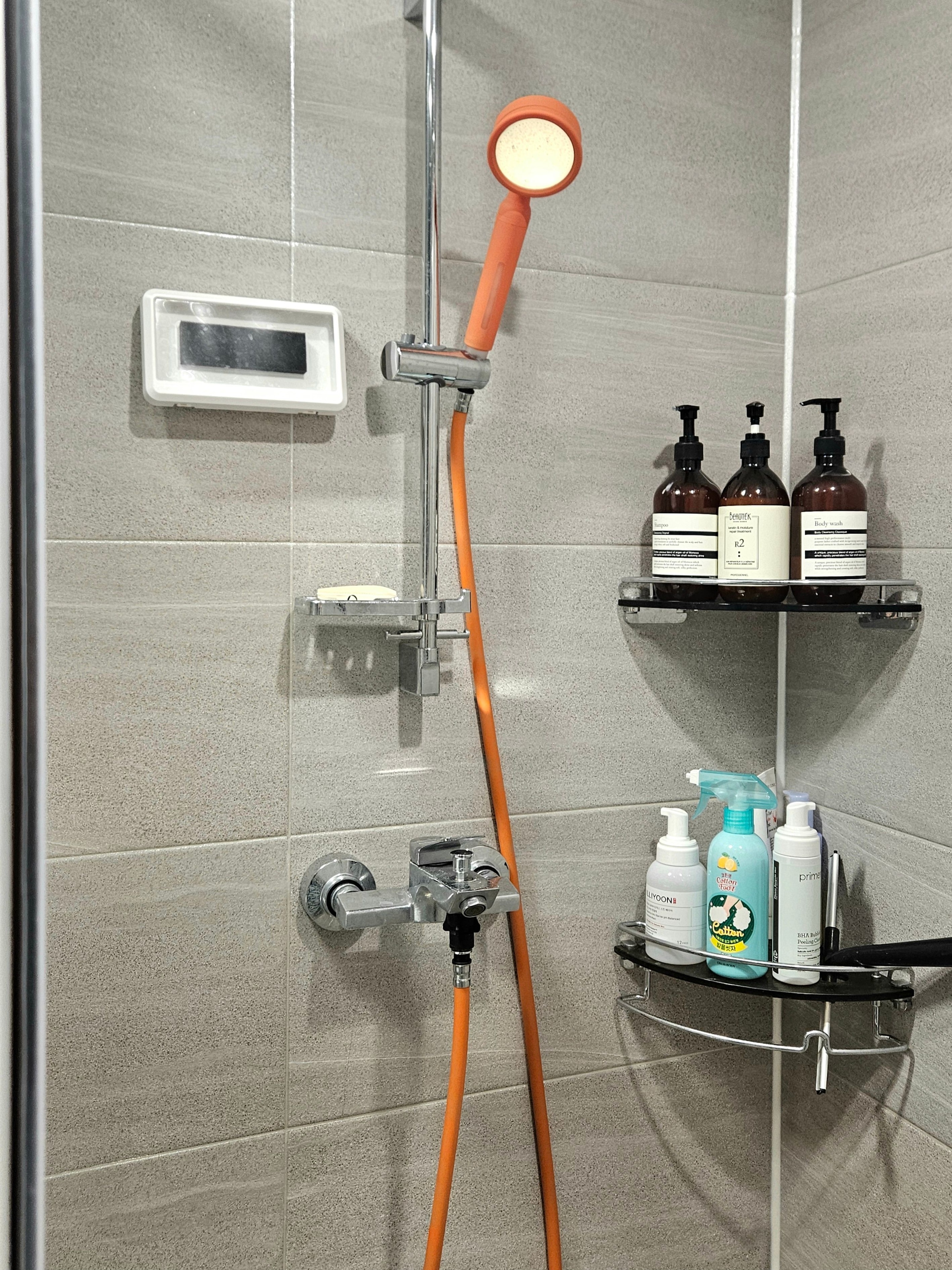 Safety White Waterproof Phone Holder user photo