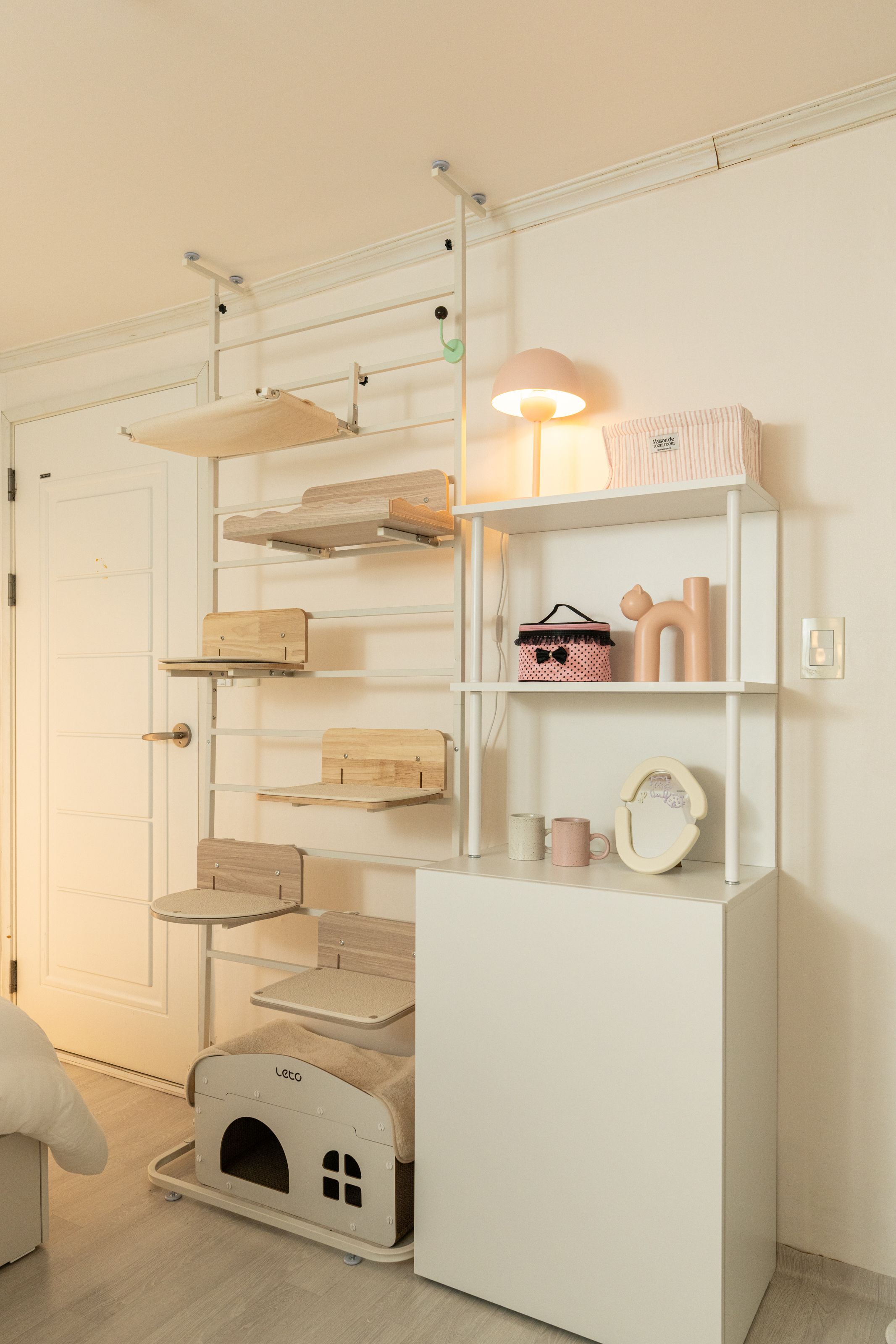 Striped Quilted Storage Basket user photo