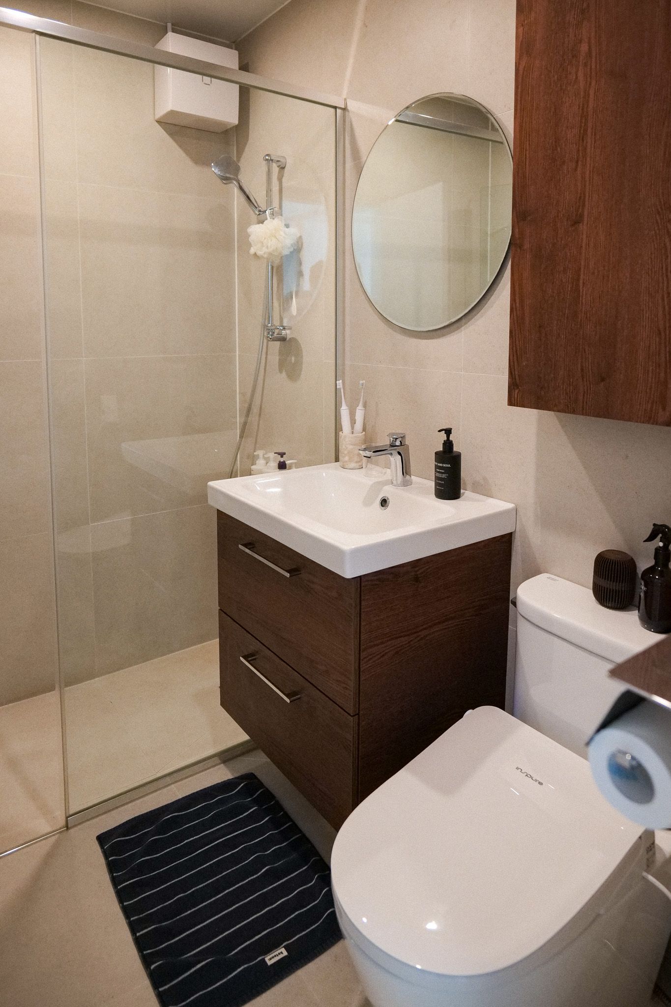 Homebody Striped Bath Mat user photo