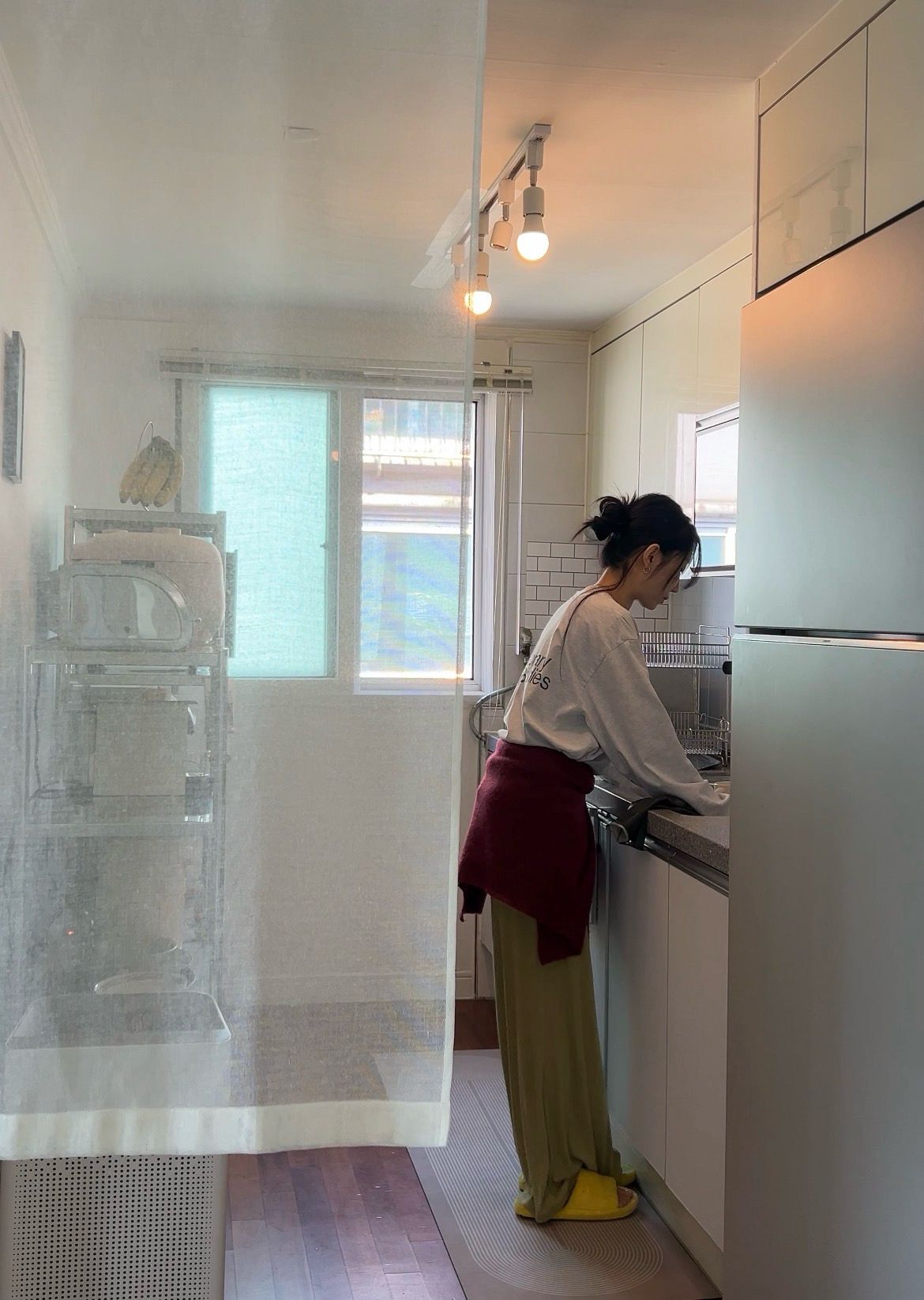 Geometric Washable Diatomite Kitchen Mat user photo