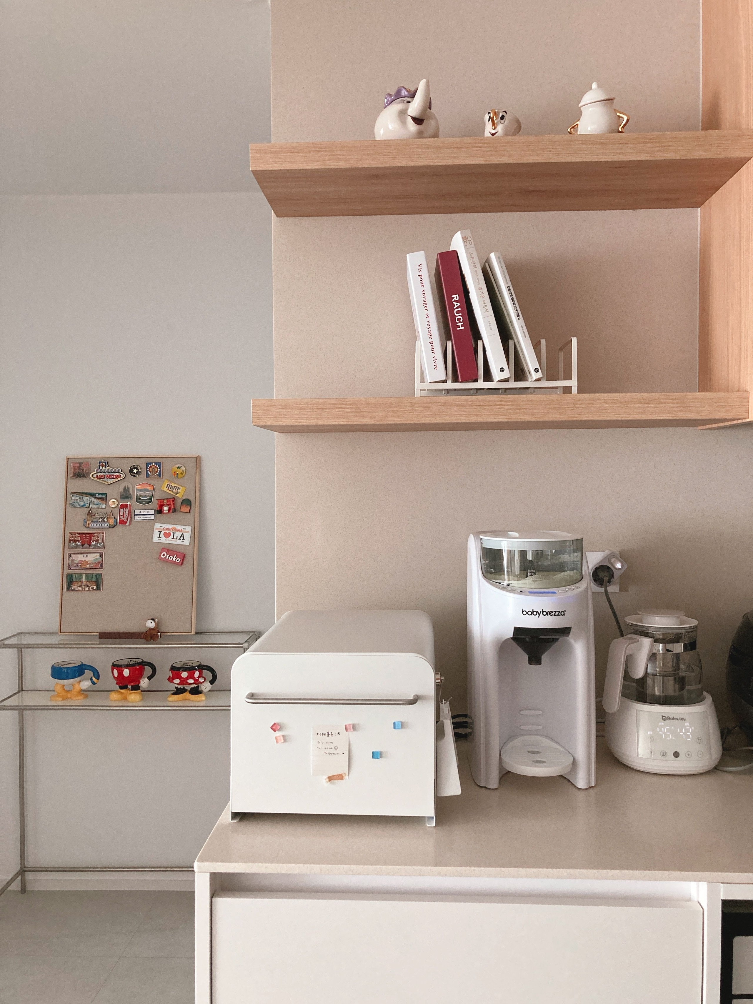 Wood-Framed Linen Magnetic Board user photo