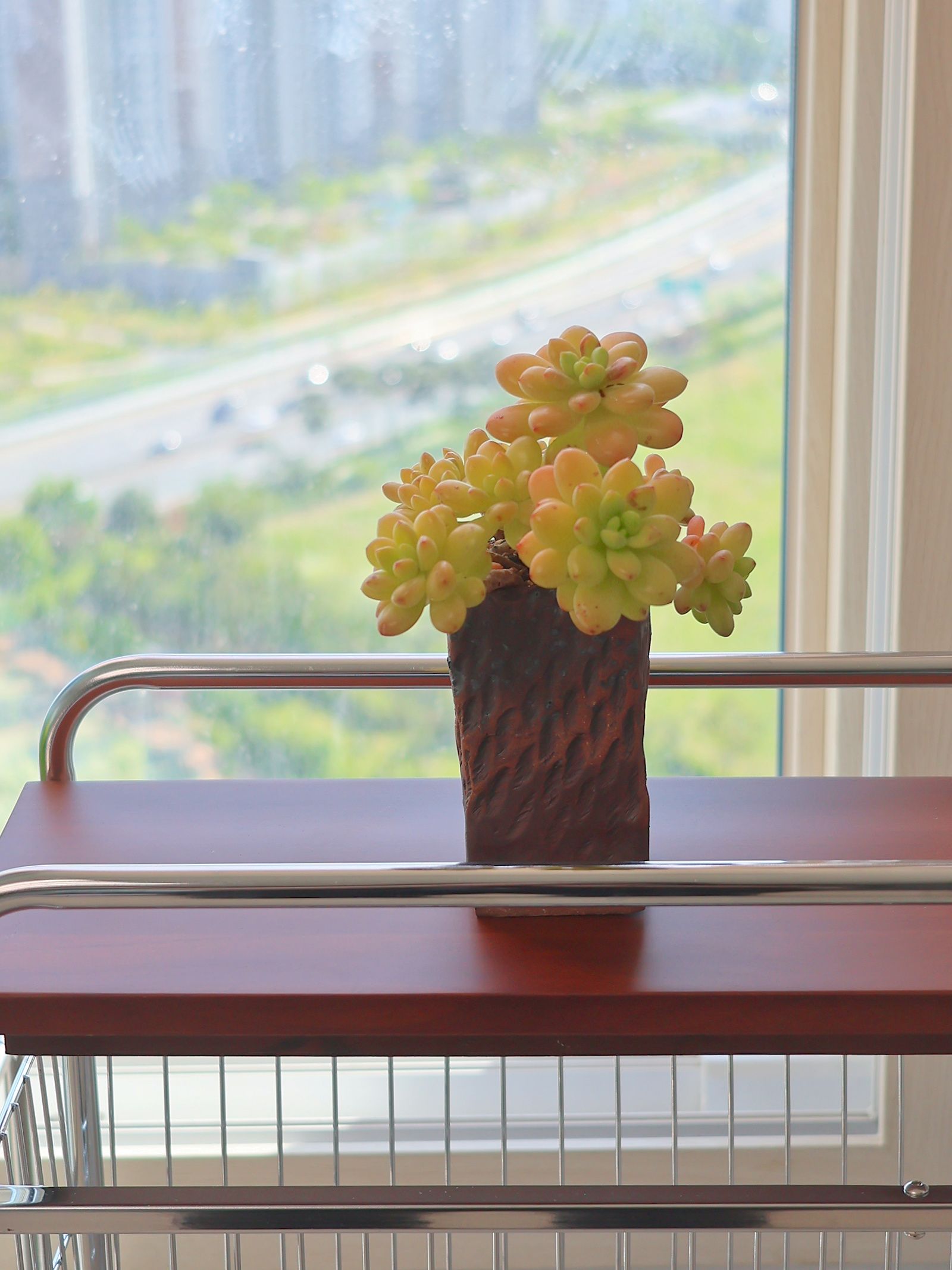 Pantry Gap Rolling Storage Cart in Wood & Steel user photo