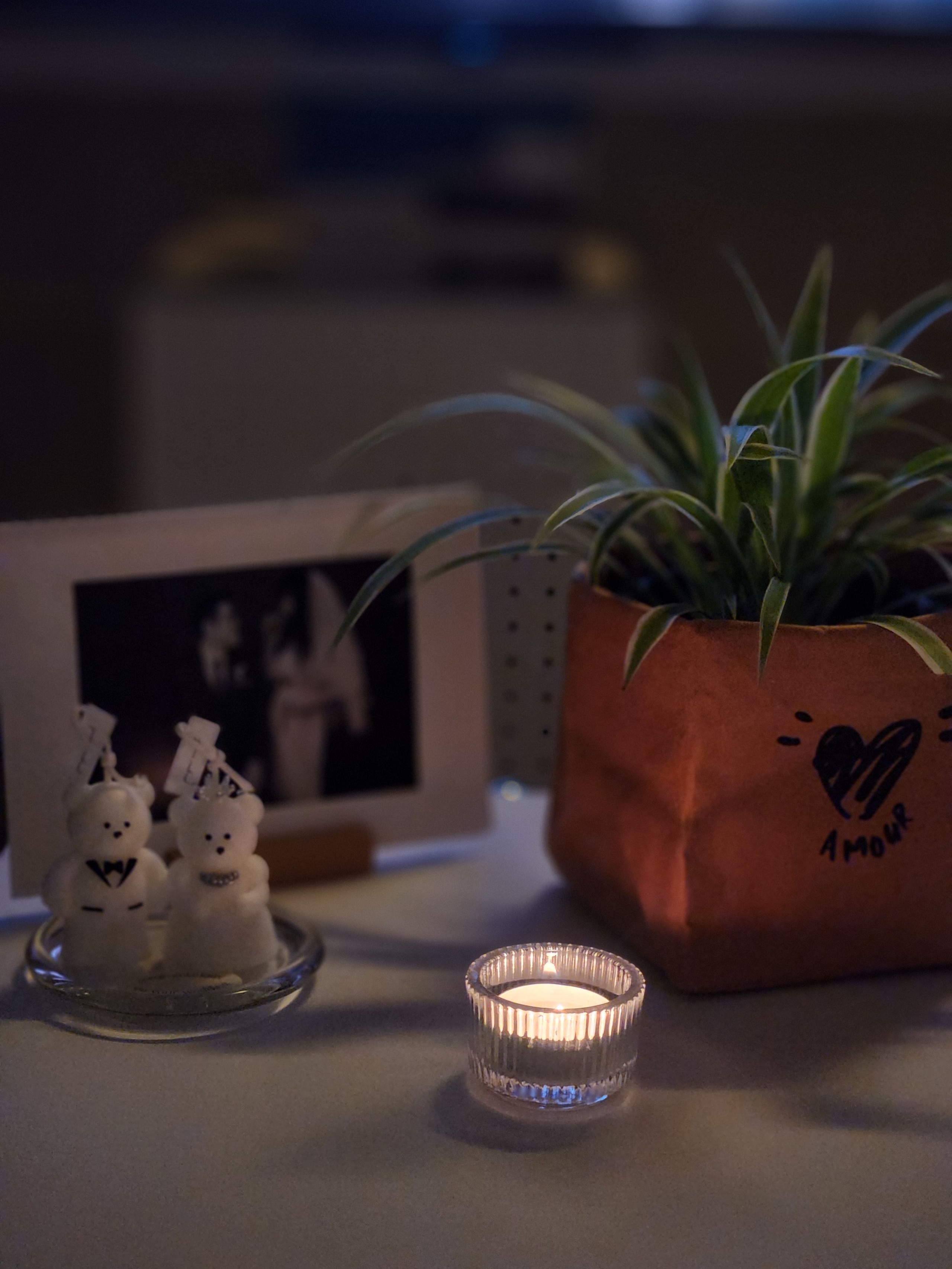 Mini Wedding Bear Candle Set user photo