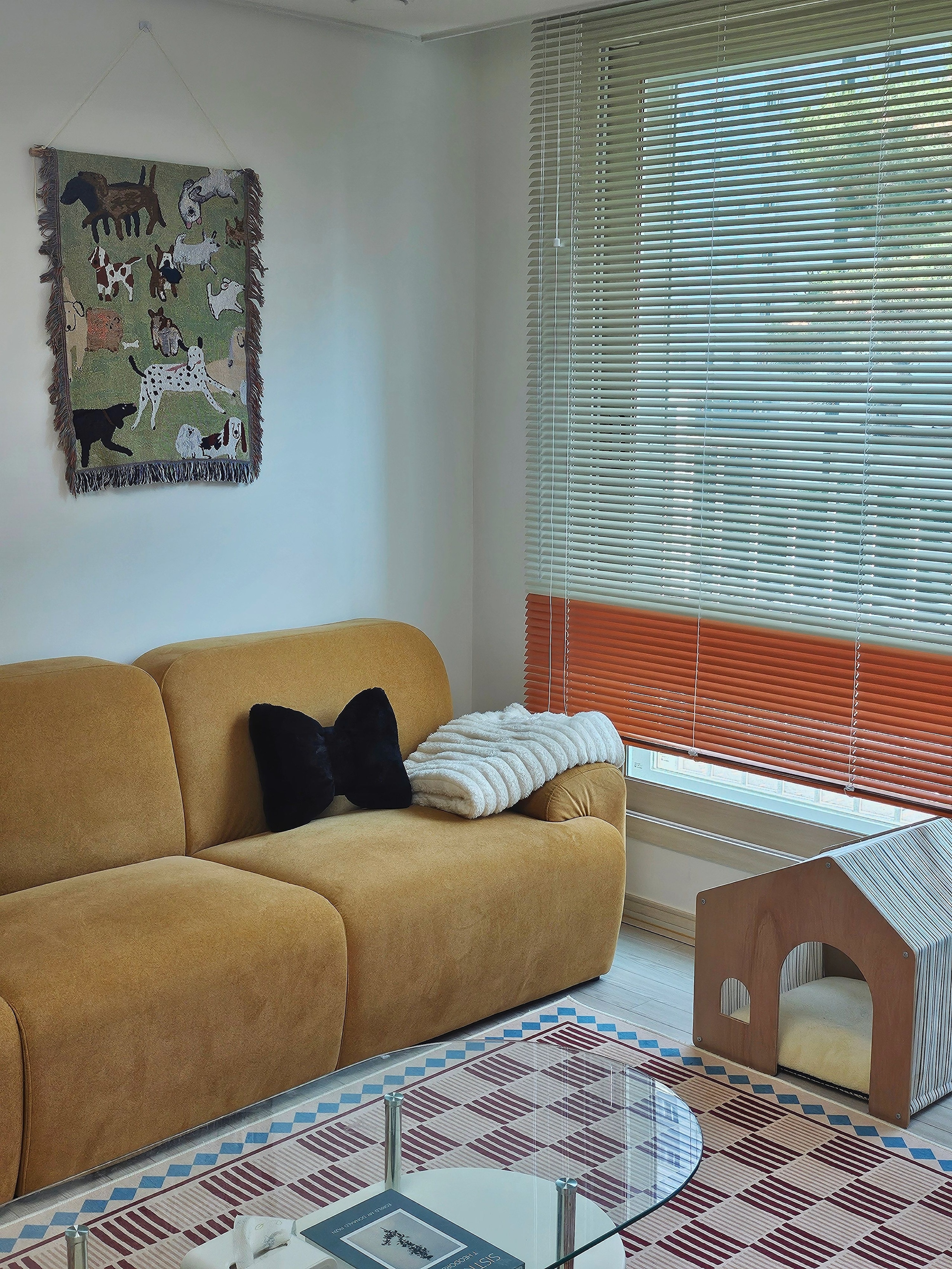 Checkered Flatweave Rug user photo