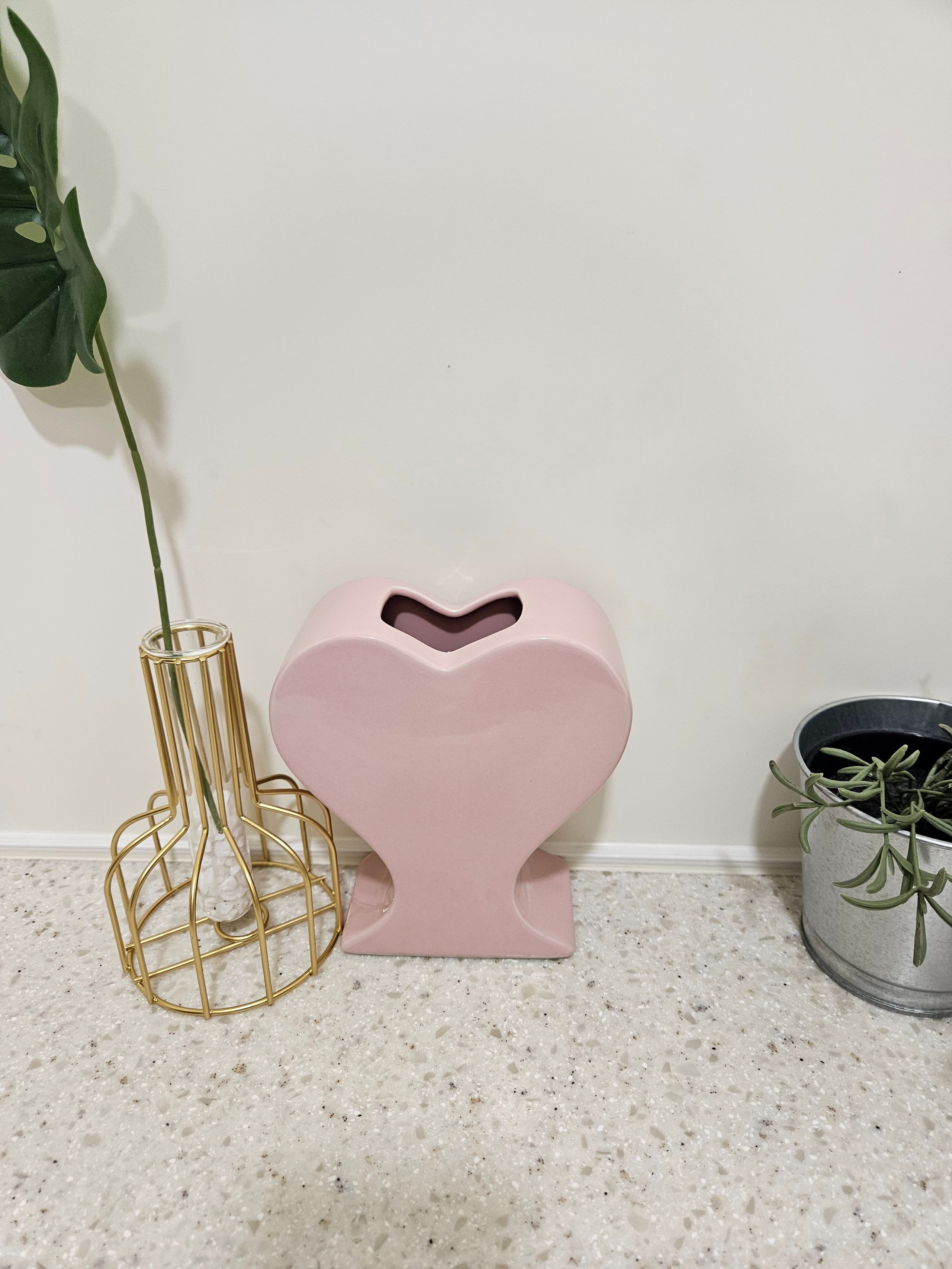 Heart Shaped Ceramic Vase user photo