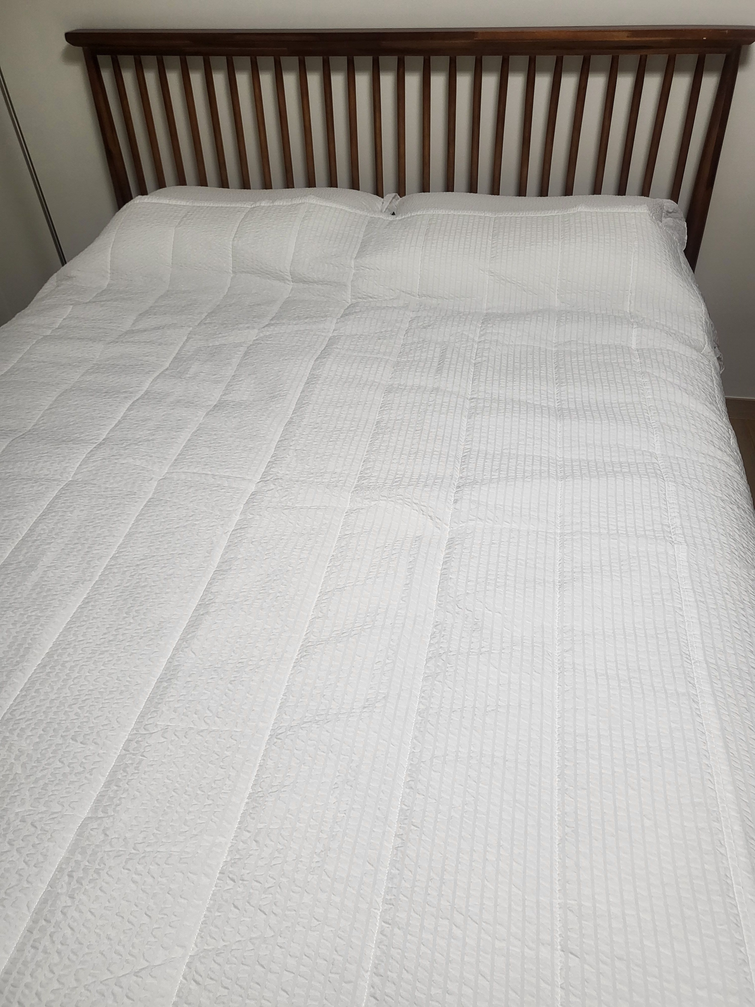 Pop Frill Seersucker Summer Comforter & Pillowcase Set user photo
