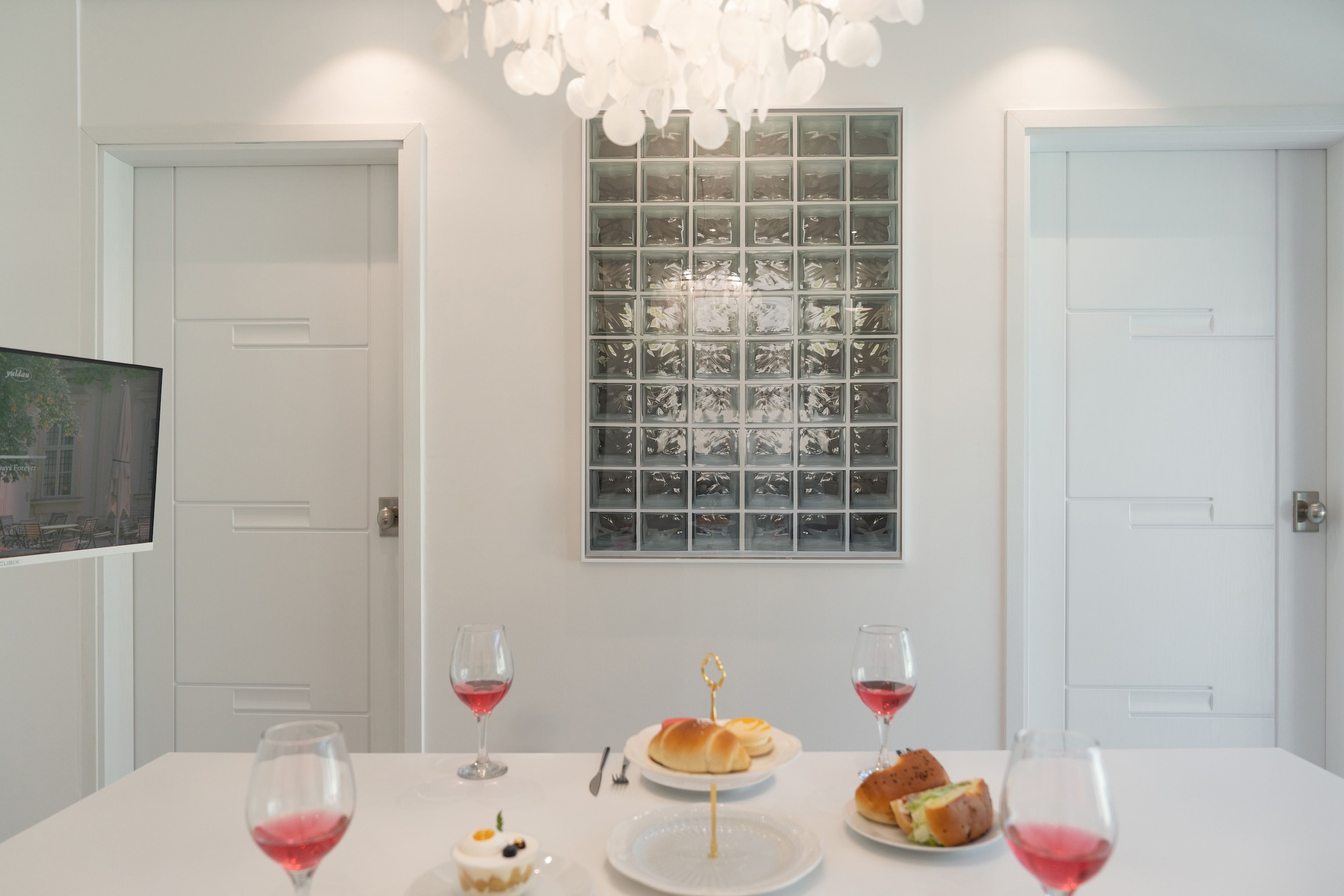 ACID LOW ポスター フレーム付き ガラスブロック A0［8色］ グレー