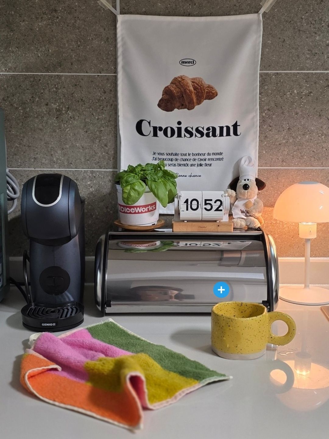 Roll-Up Stainless Steel Bread Box user photo