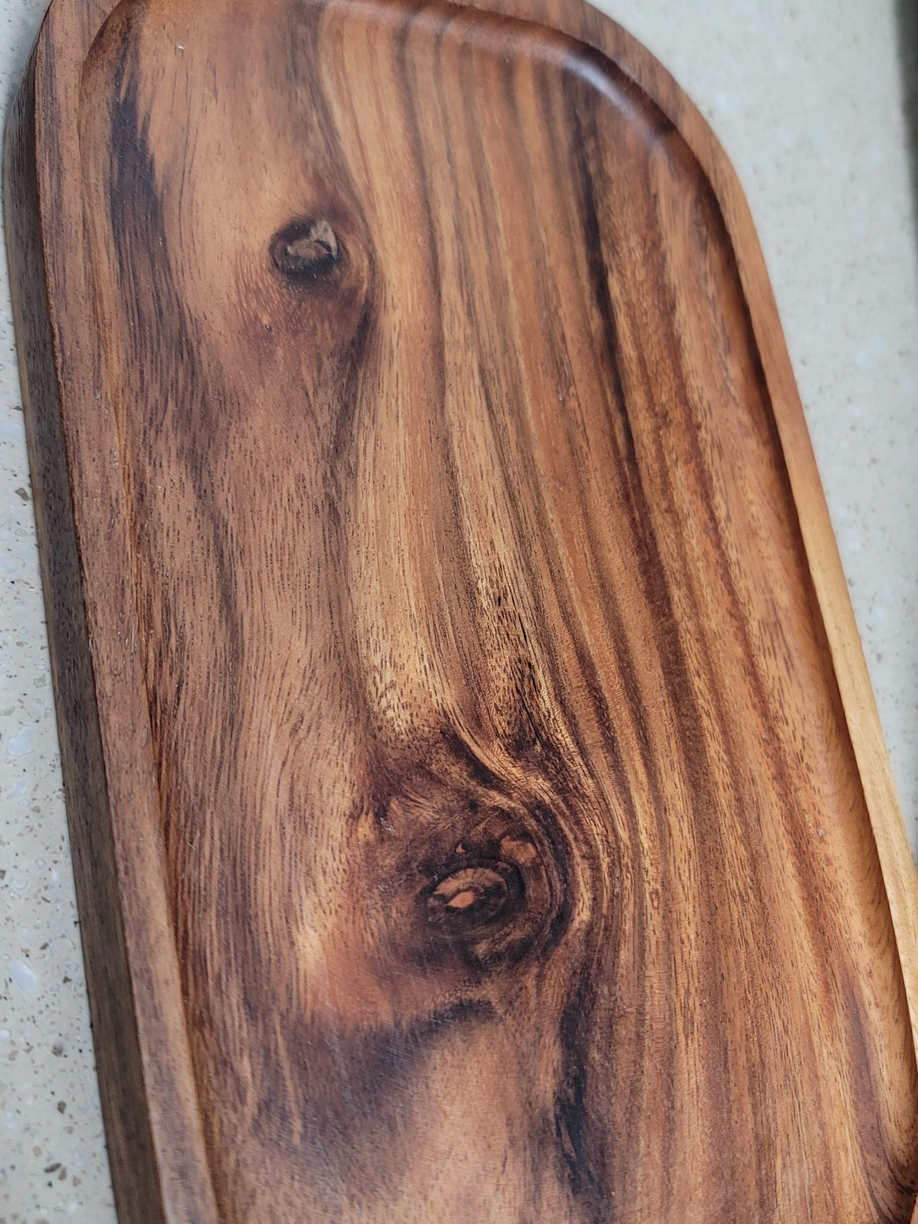 Acacia Wood Brunch Serving Tray user photo