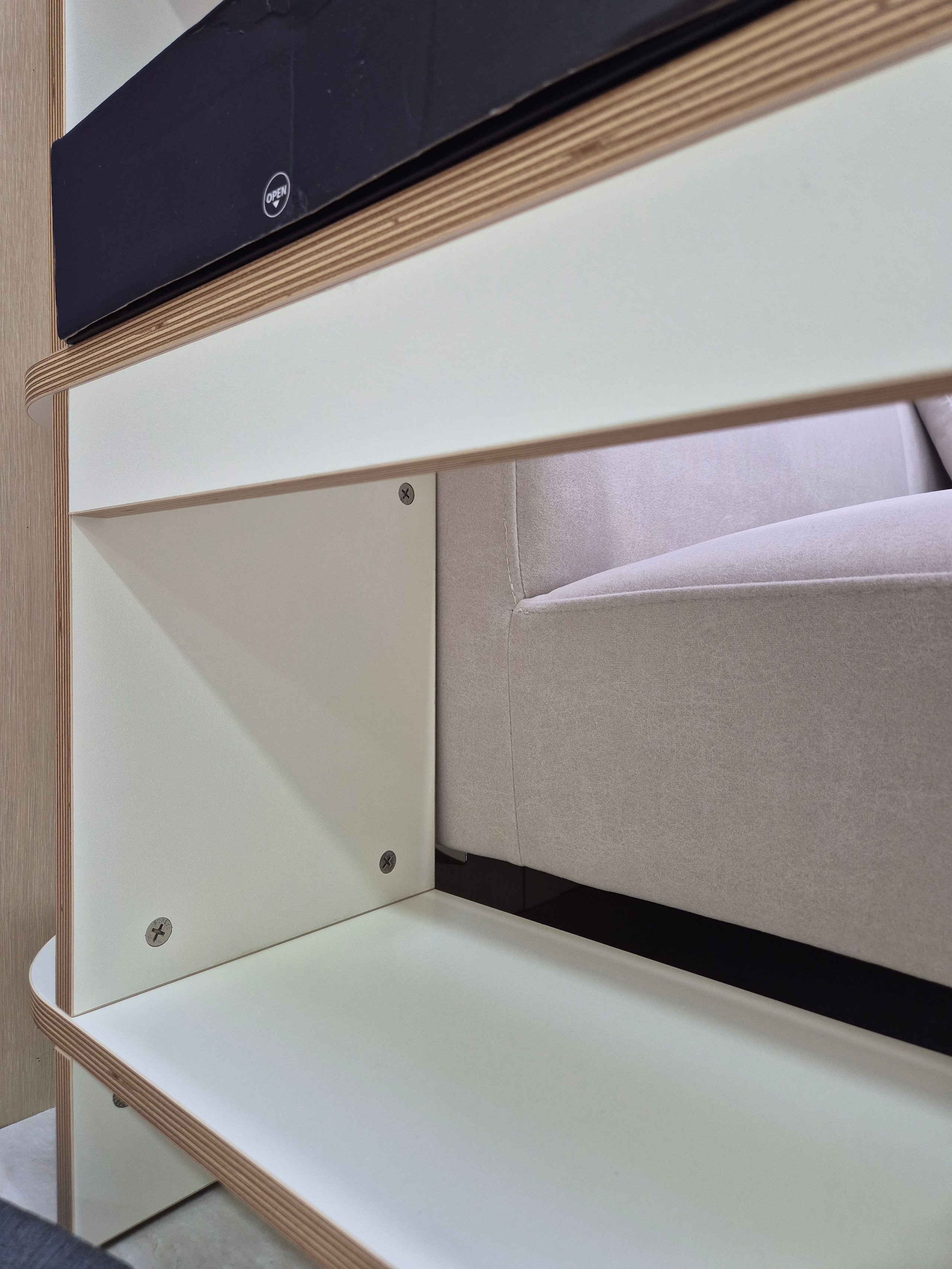 Olive Round 3-Tier Storage Shelf user photo