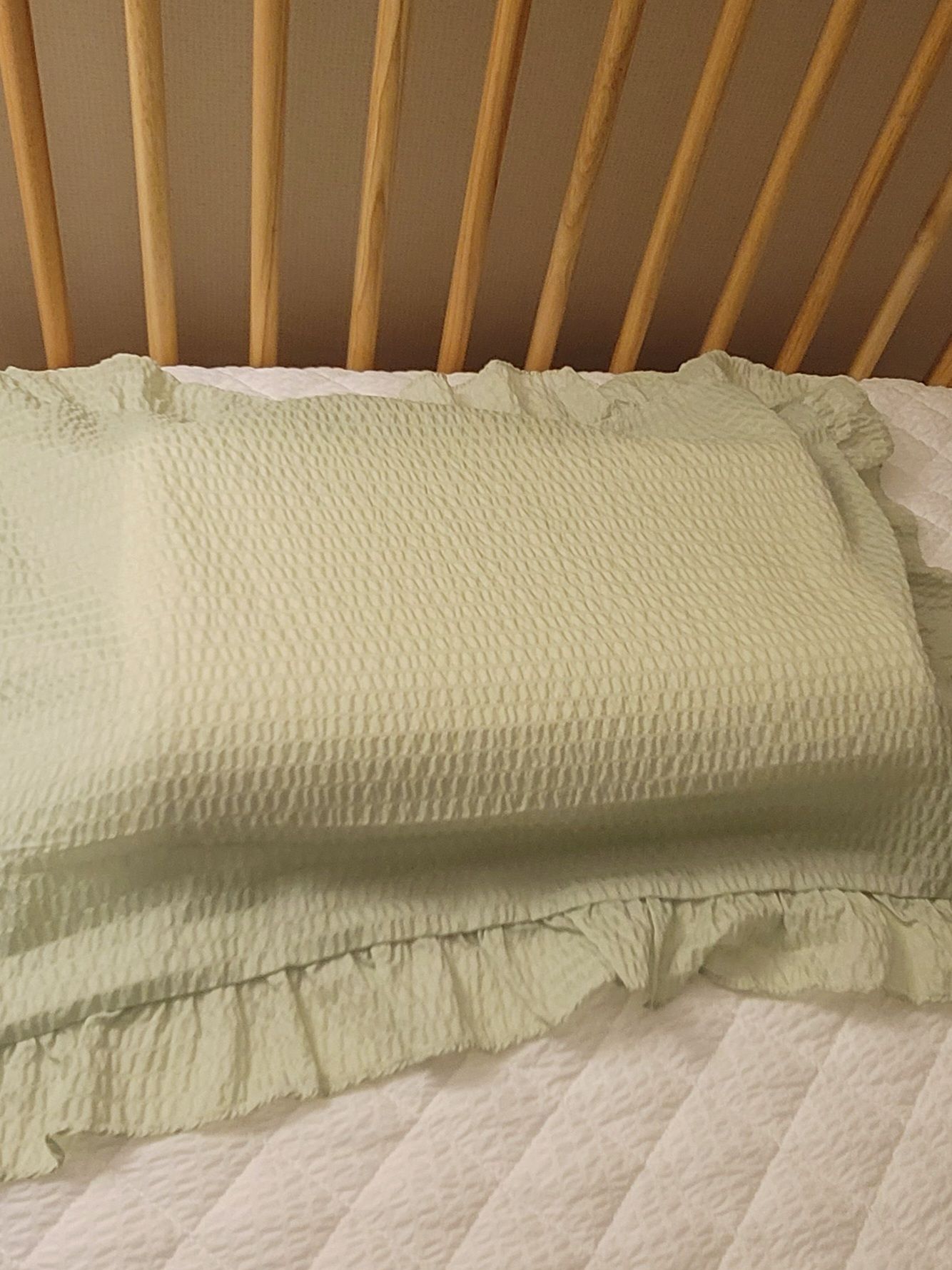 Pop Frill Seersucker Summer Comforter & Pillowcase Set user photo