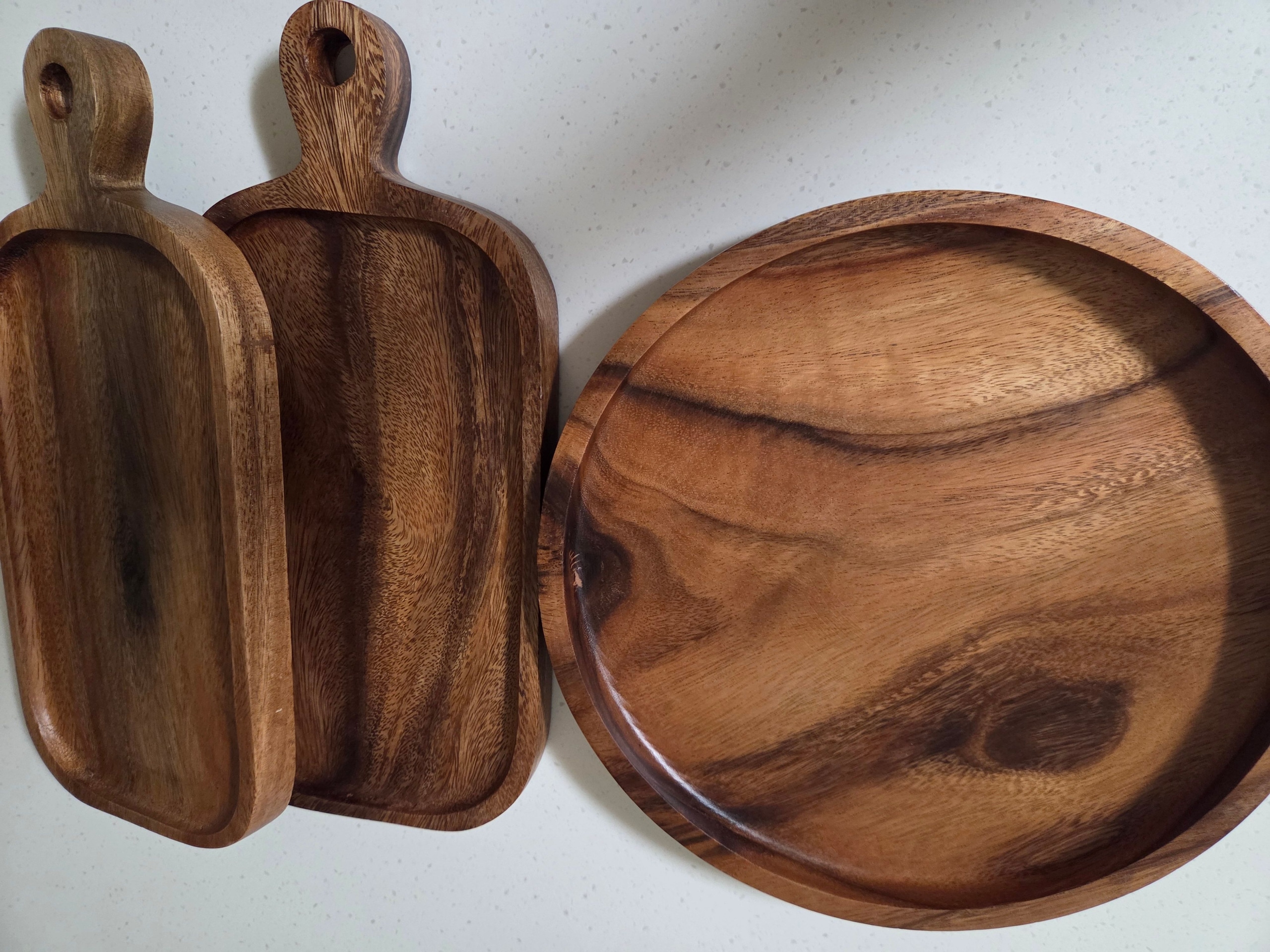 Acacia Wood Brunch Serving Tray user photo