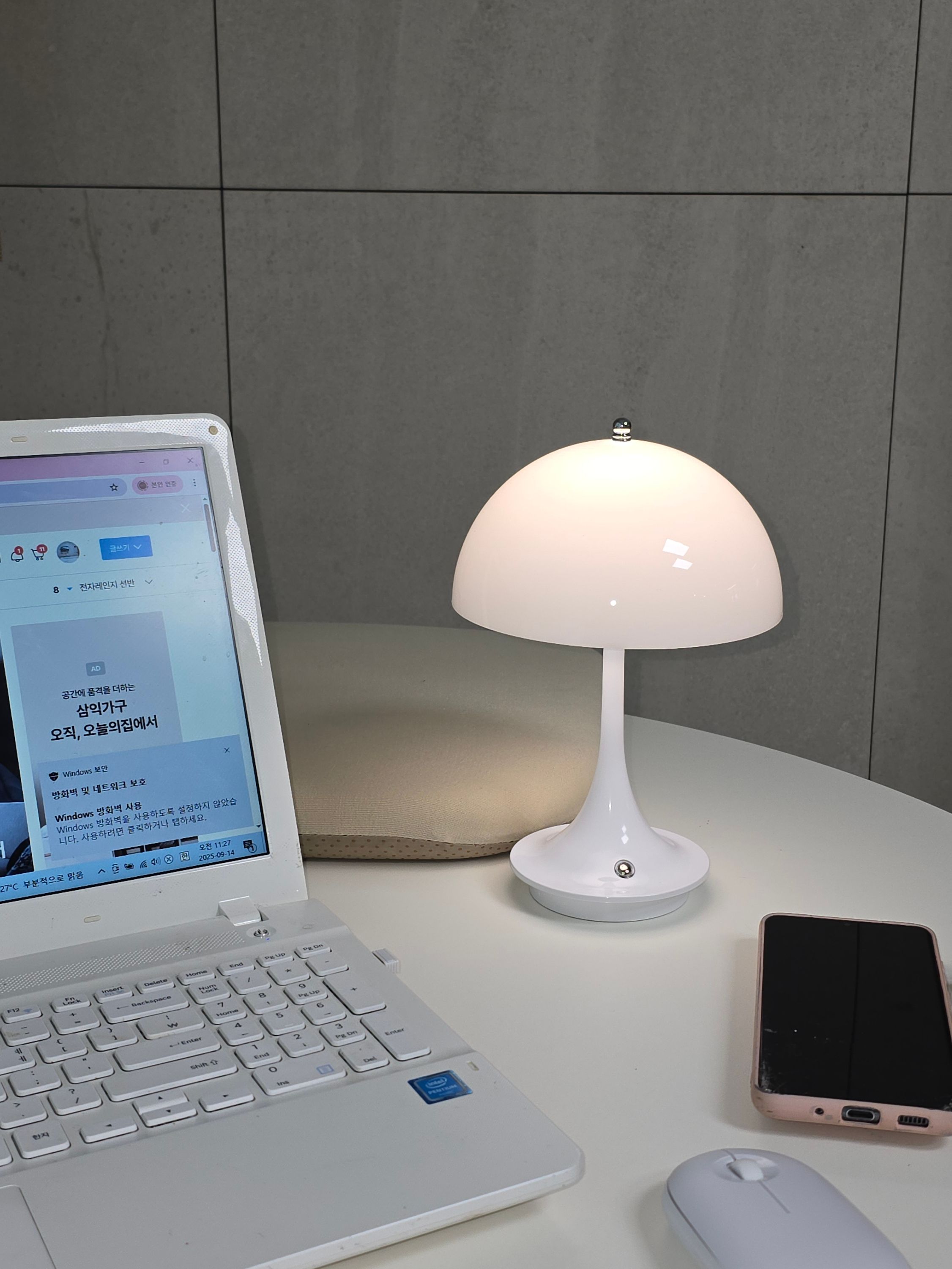 Rechargeable Mushroom Portable Table Lamp user photo