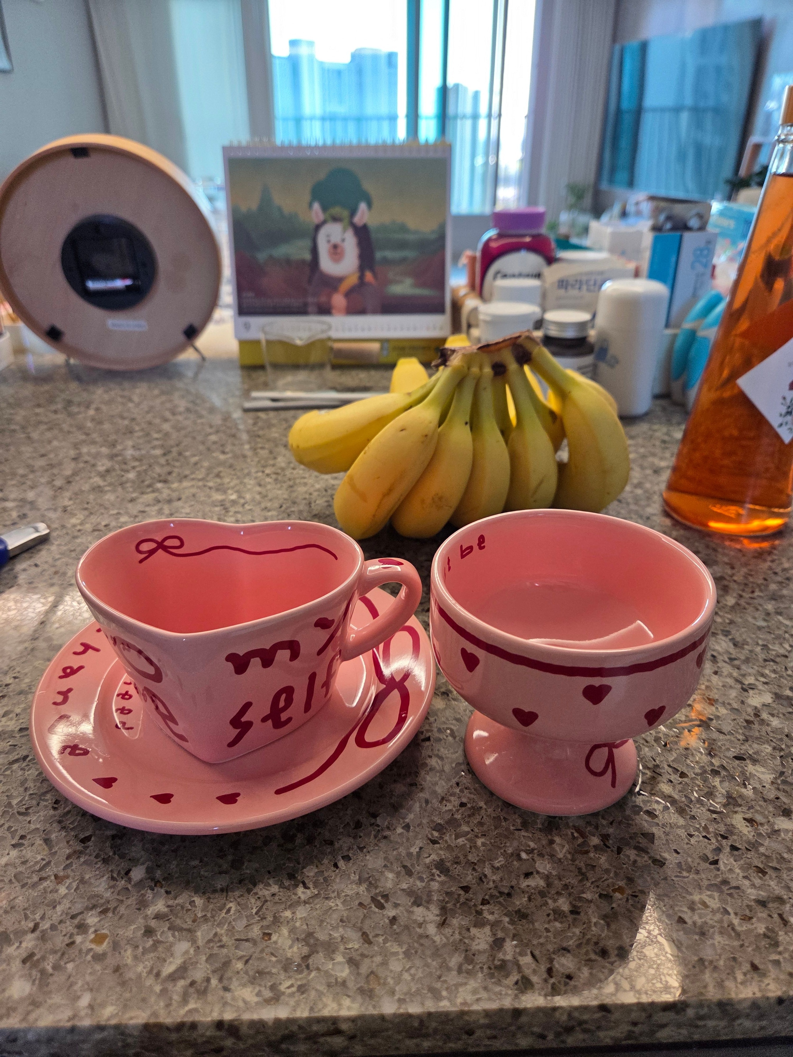 Pink Edition Ceramic “Just Be” Dessert Bowl Gift Set user photo