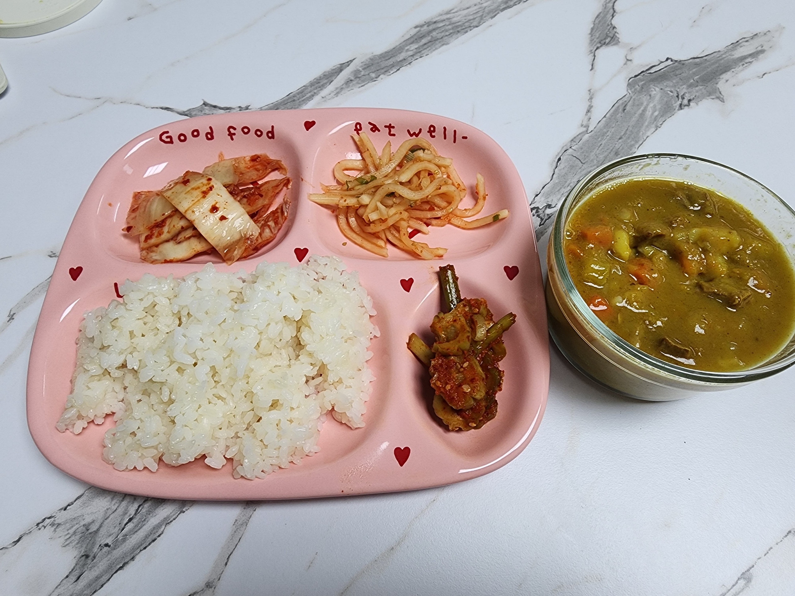 Pink Edition Ceramic Solo Meal Tray Set user photo