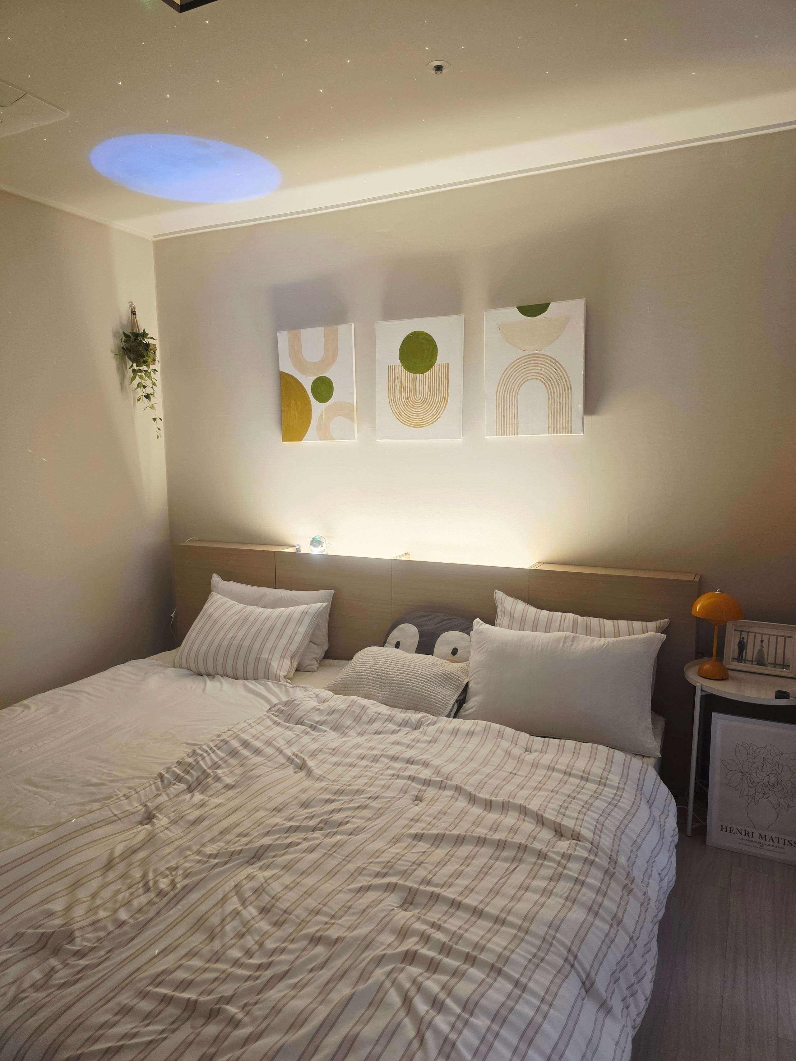 Modal Stripe Comforter & Pillow Set (Corn-Fiber Fill) user photo