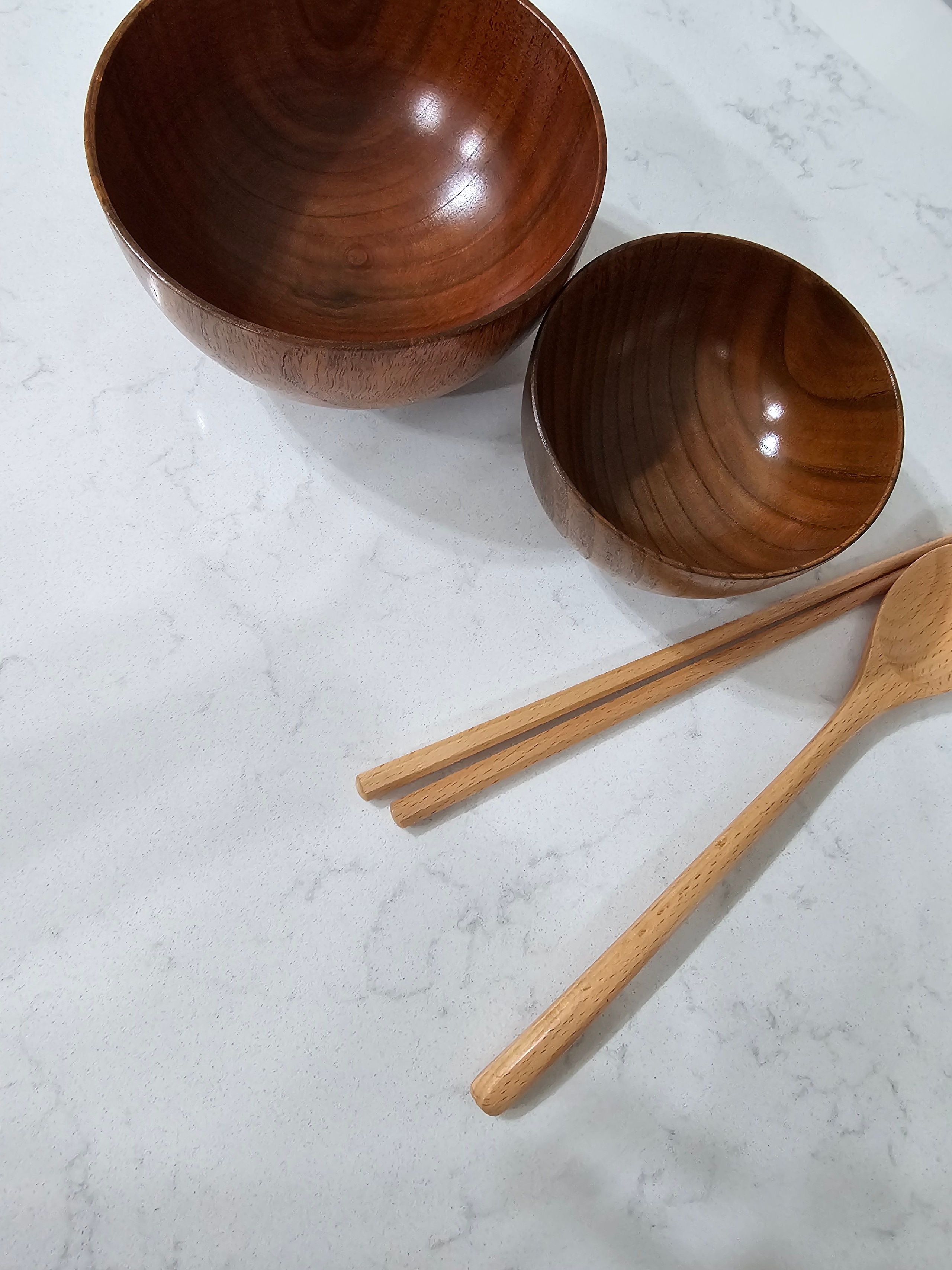 Natural Wood Tableware Set (4-Piece) user photo