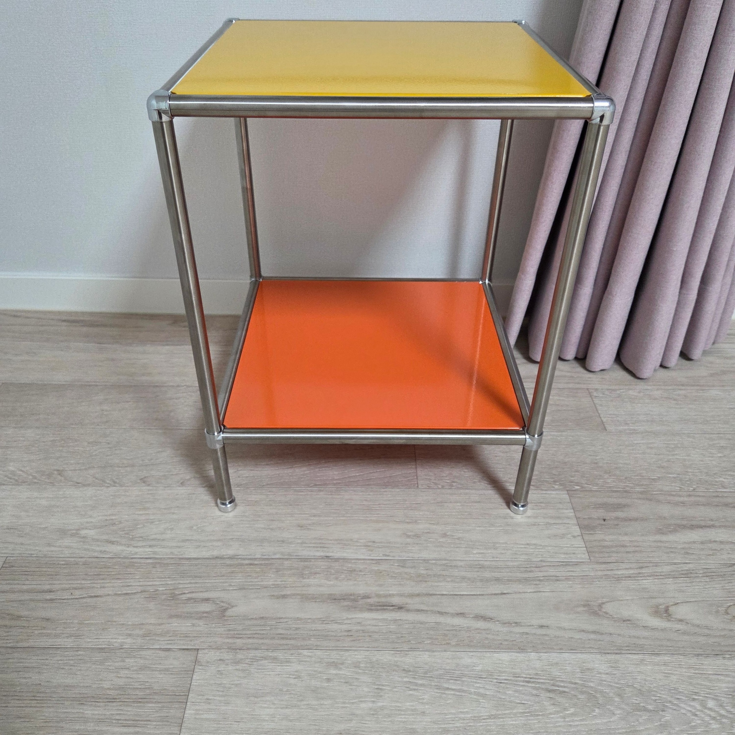 2 Tier Sqaure DIY Modular Storage Side Table user photo